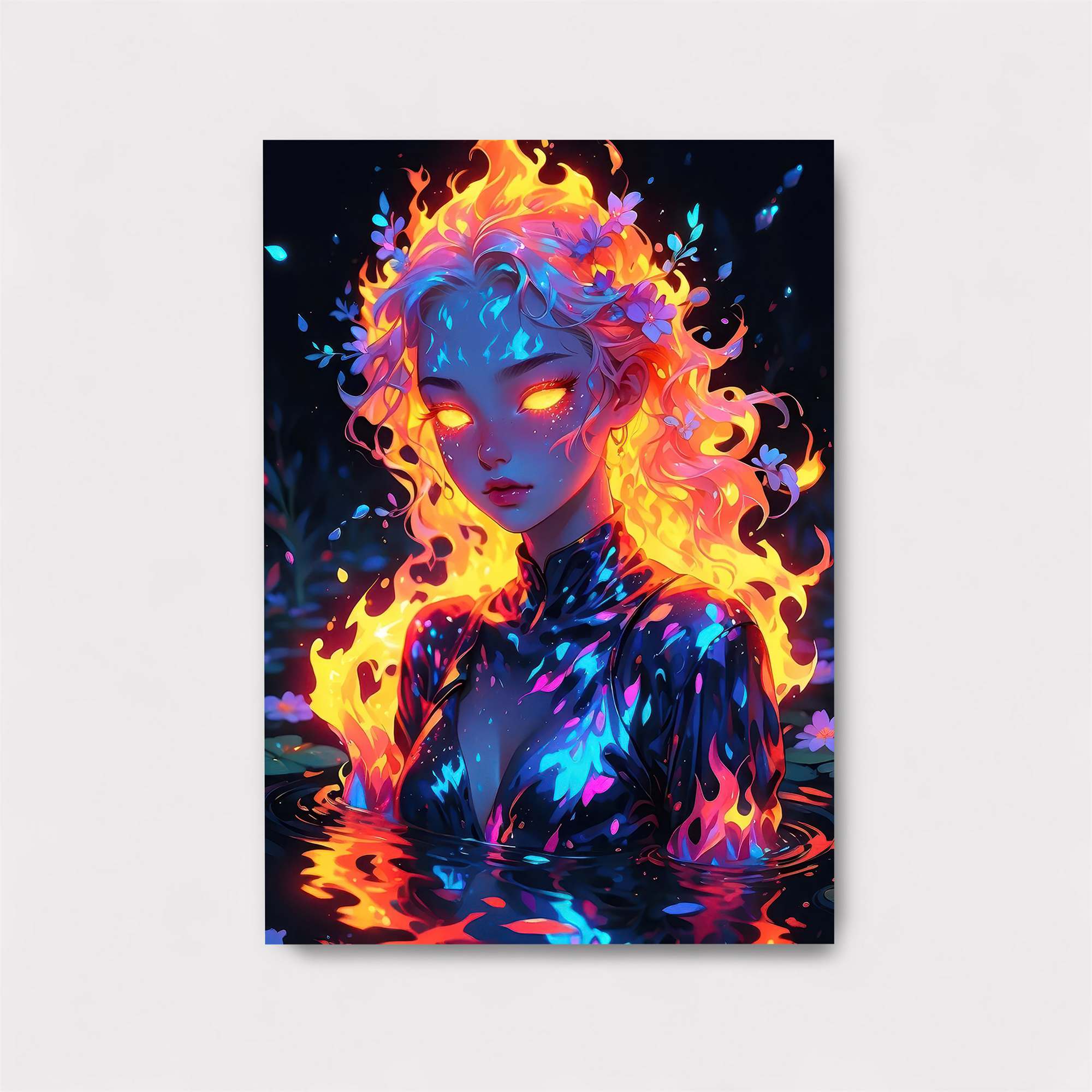 Flame Enigma Safe Wall Magnetic / M