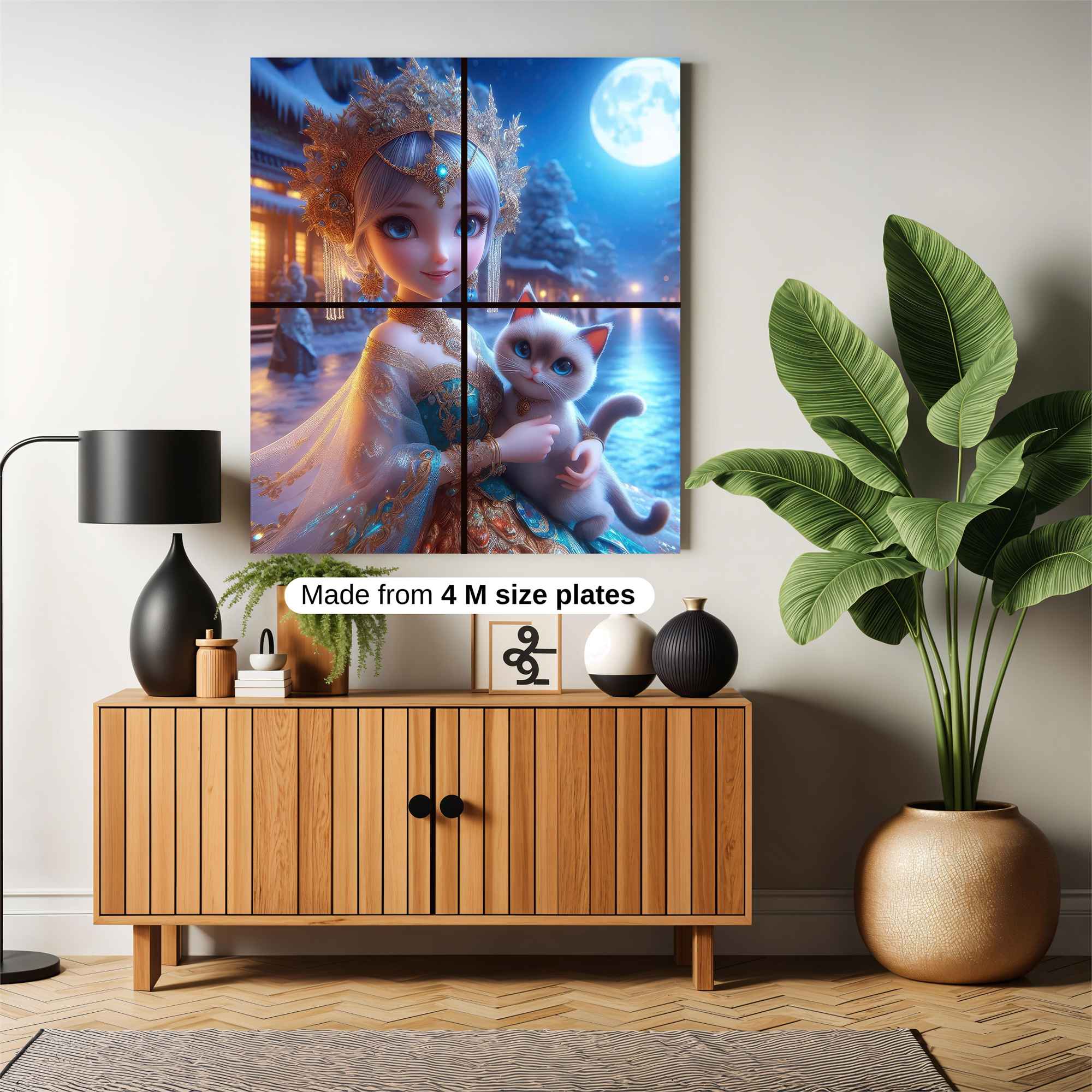 Moonlit Majesty Safe Wall Magnetic / M