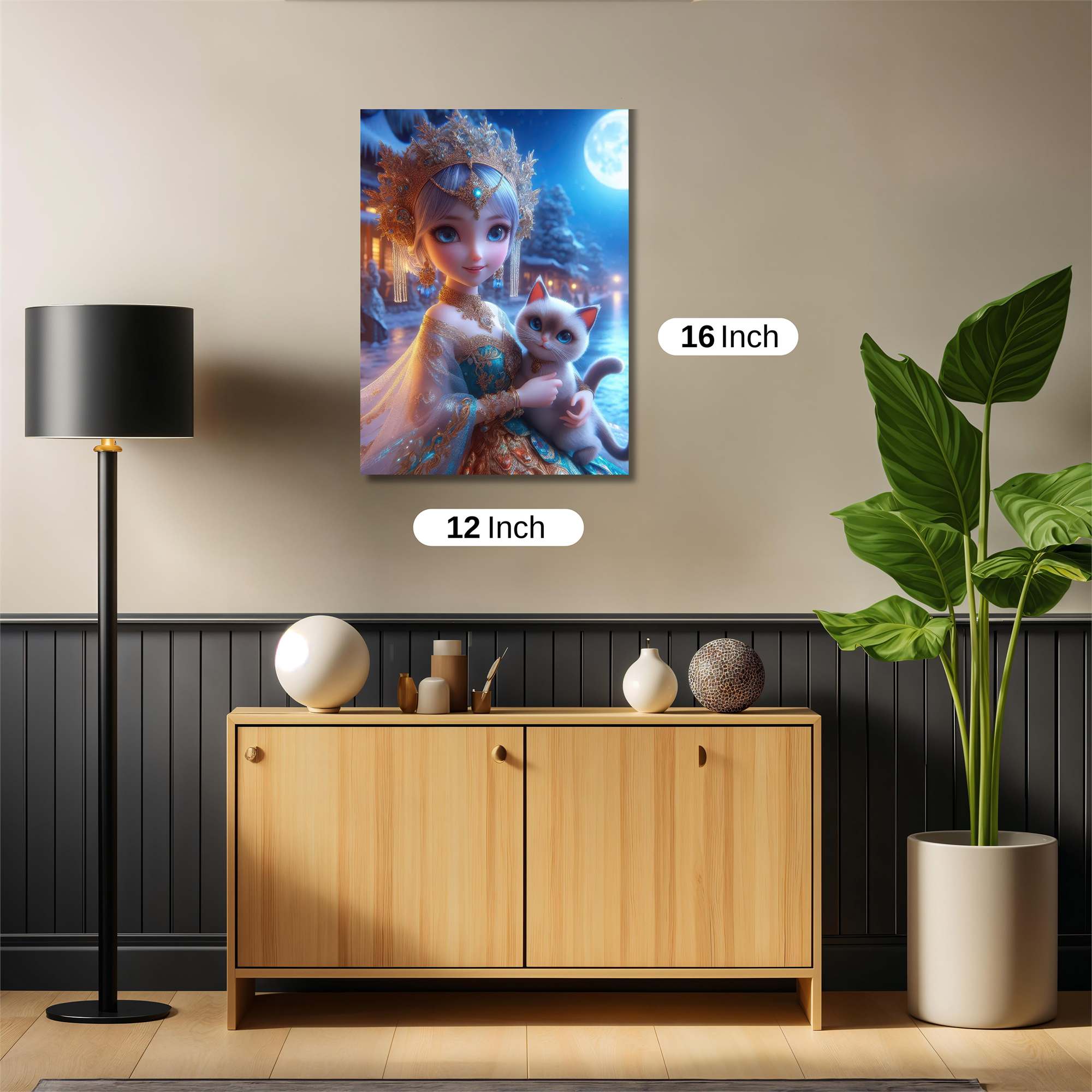 Moonlit Majesty Safe Wall Magnetic / M
