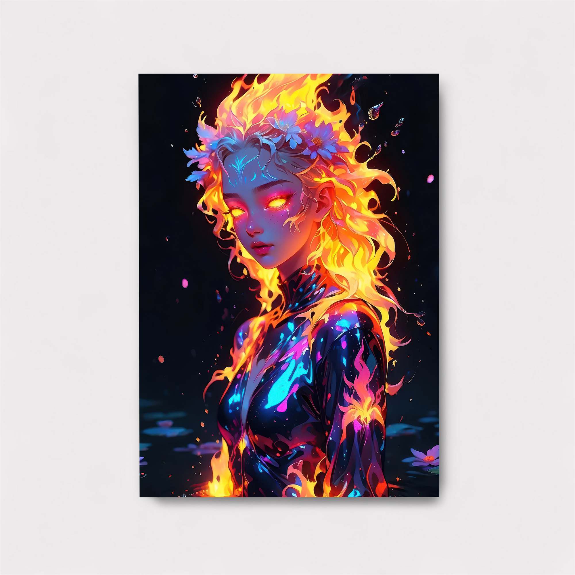 Flame Enchantress Safe Wall Magnetic / M