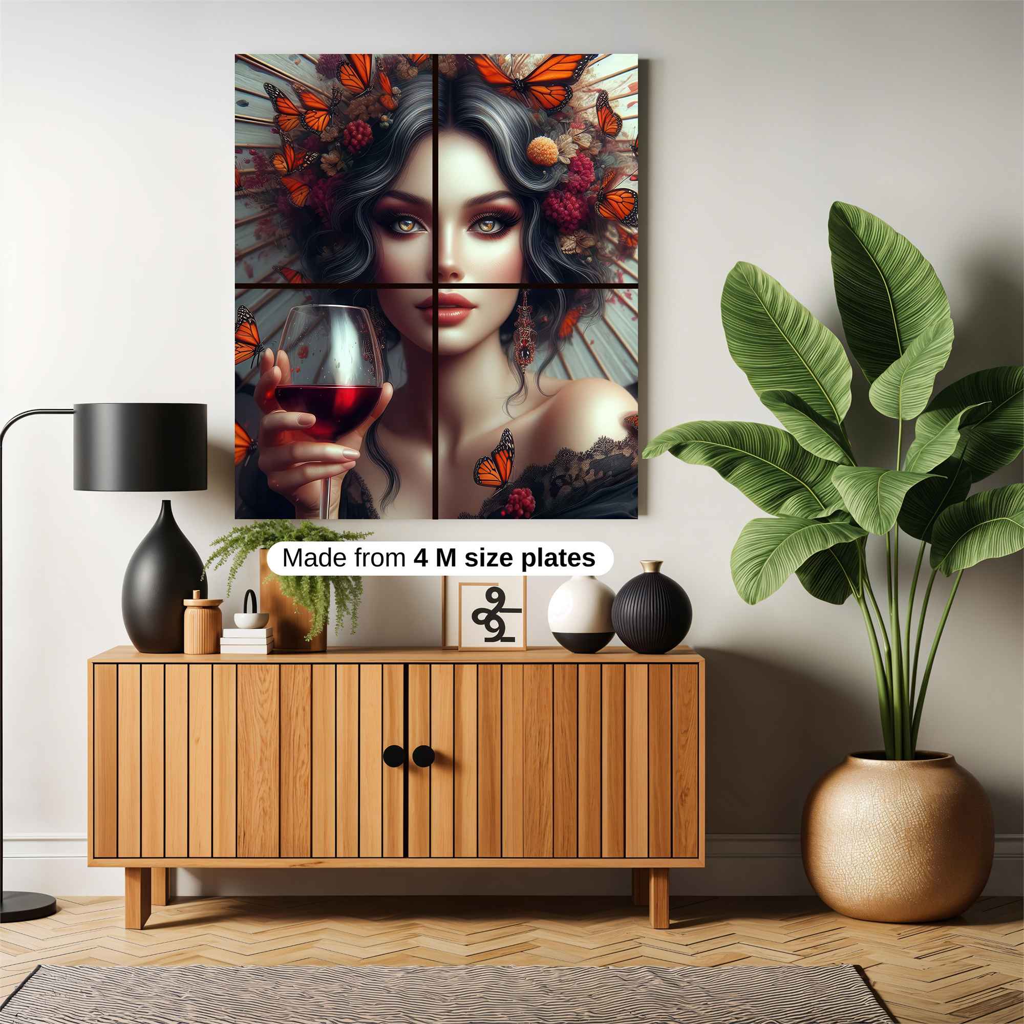 Butterfly Enchantress Safe Wall Magnetic / M