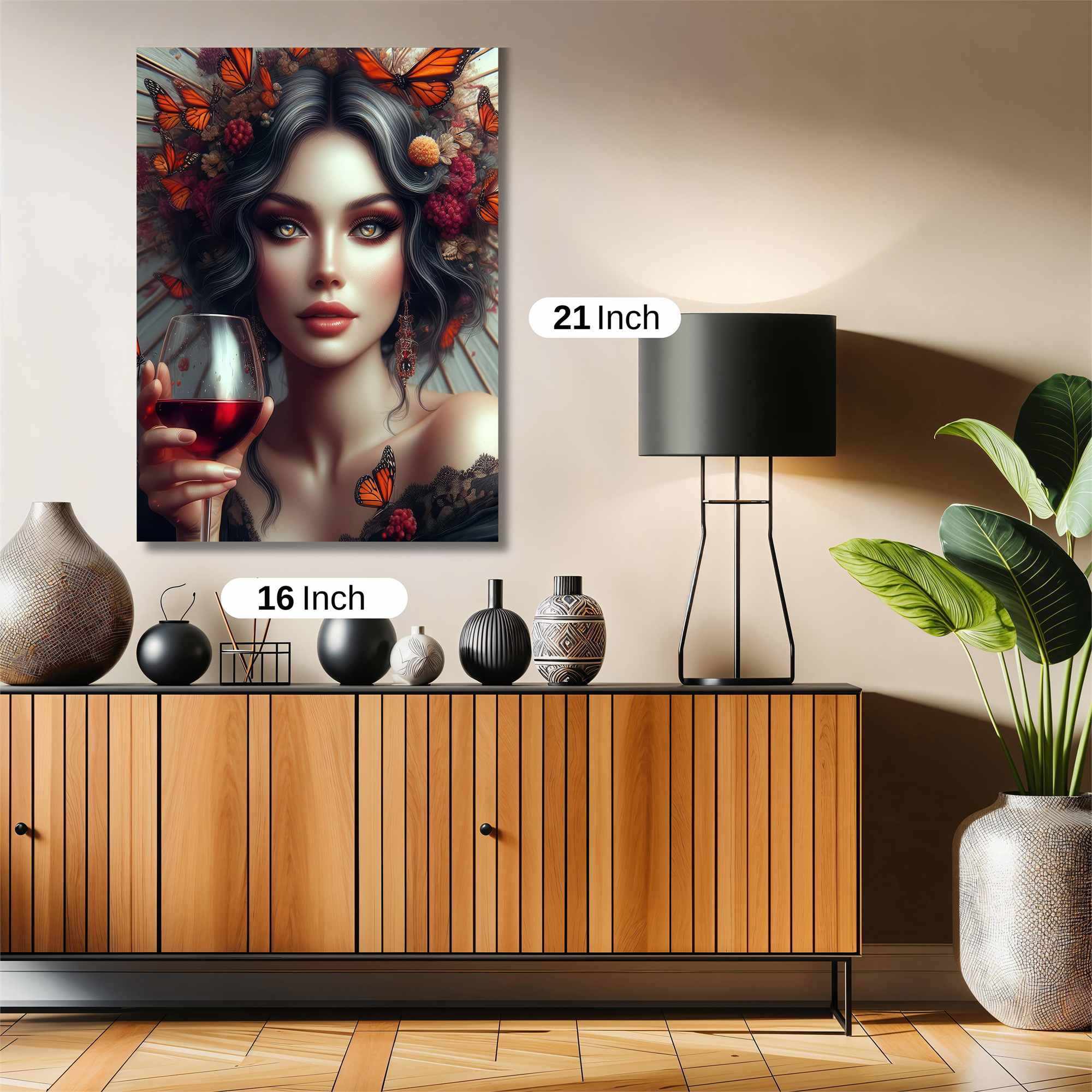 Butterfly Enchantress Safe Wall Magnetic / M