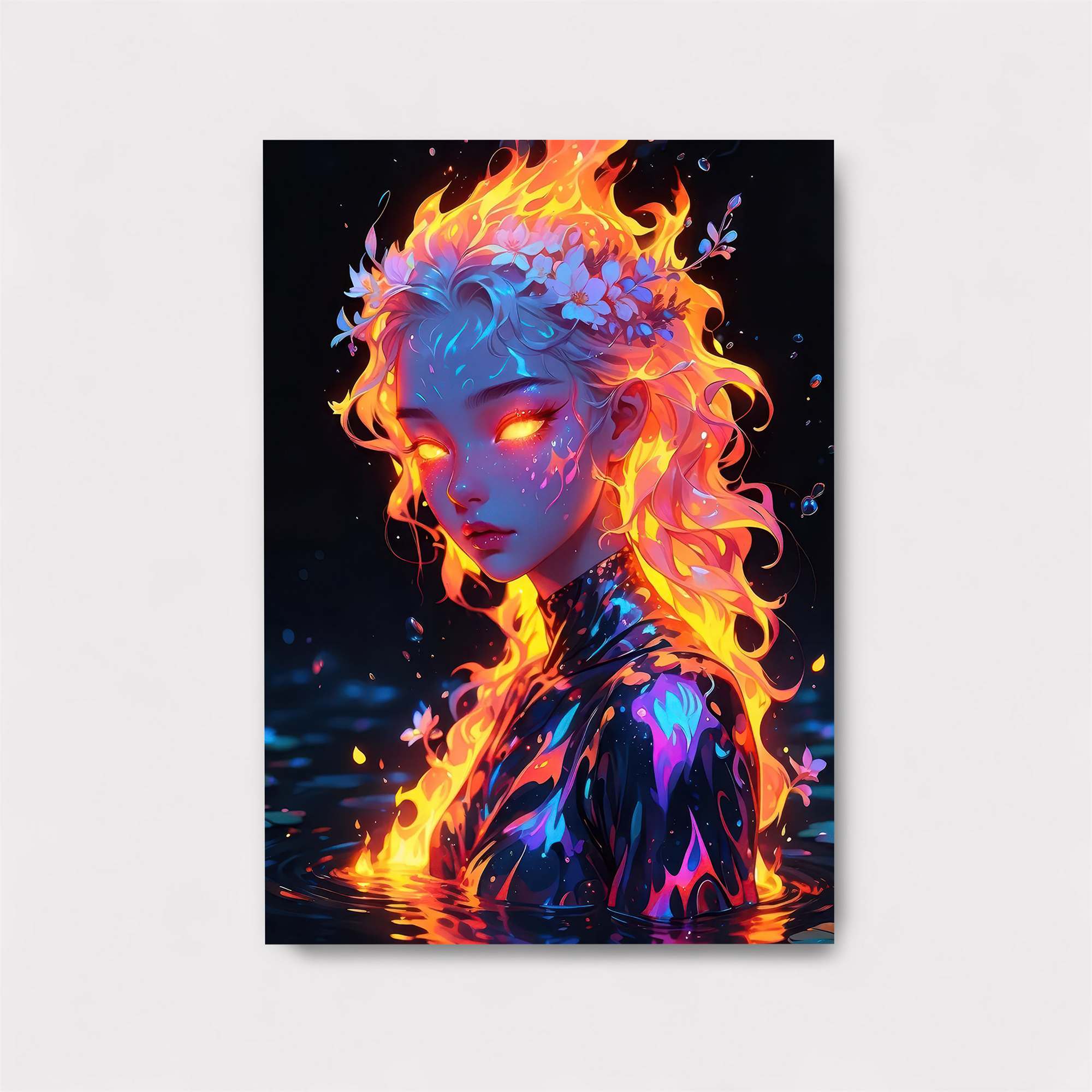 Flame Enchantress Safe Wall Magnetic / M