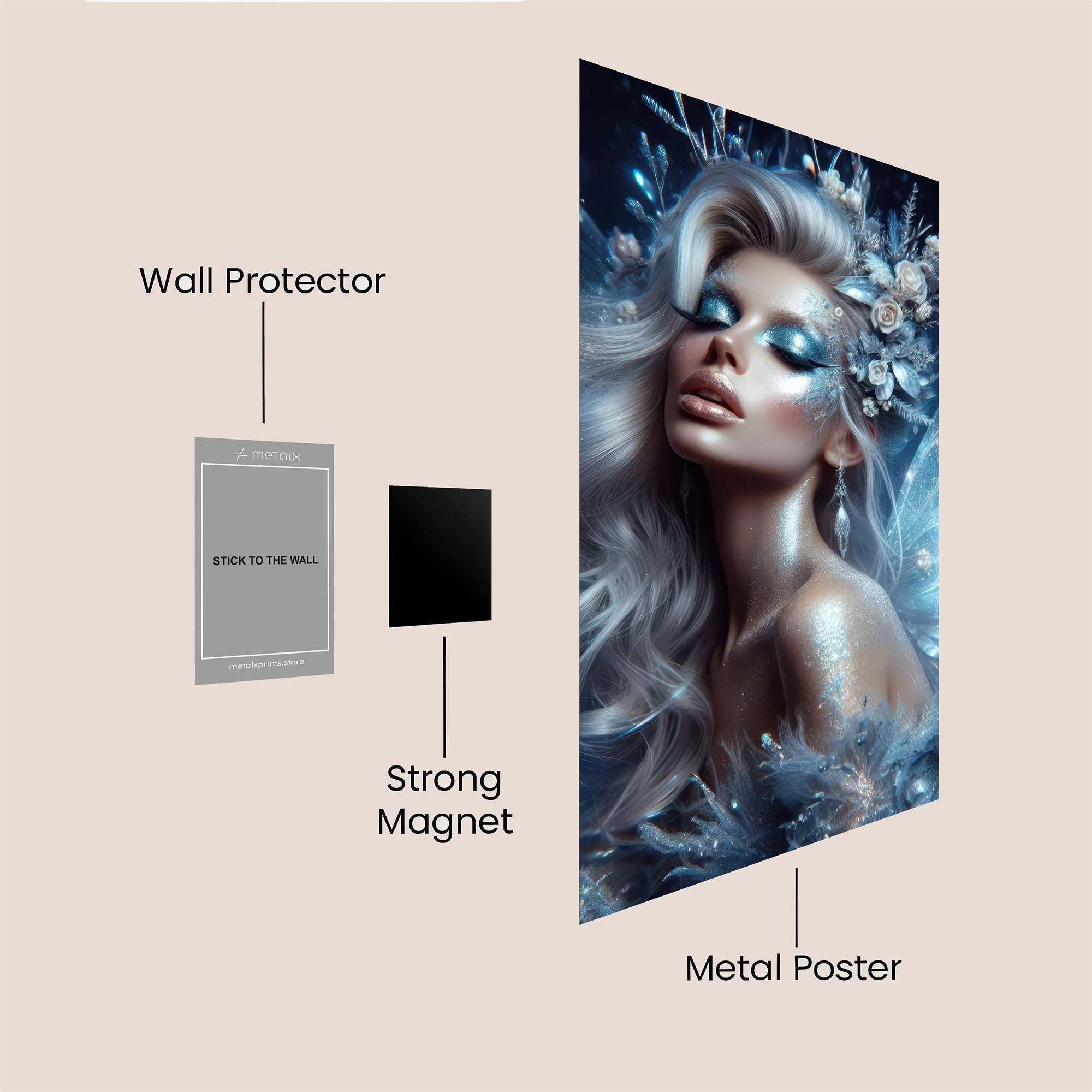 Fairy Enchantment Safe Wall Magnetic / M