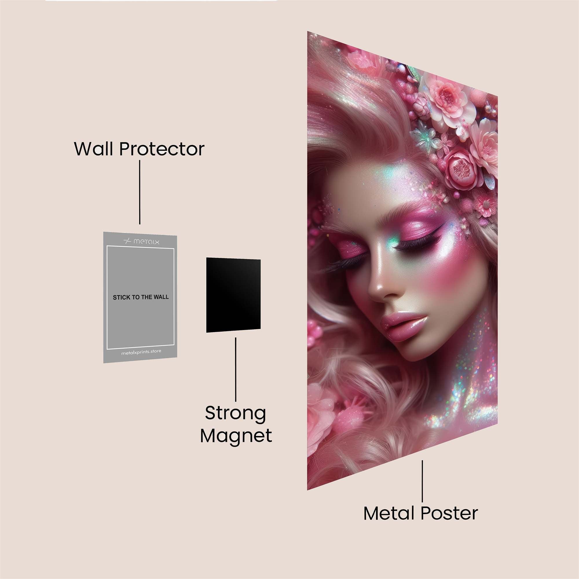 Fairy Enchantment Safe Wall Magnetic / M