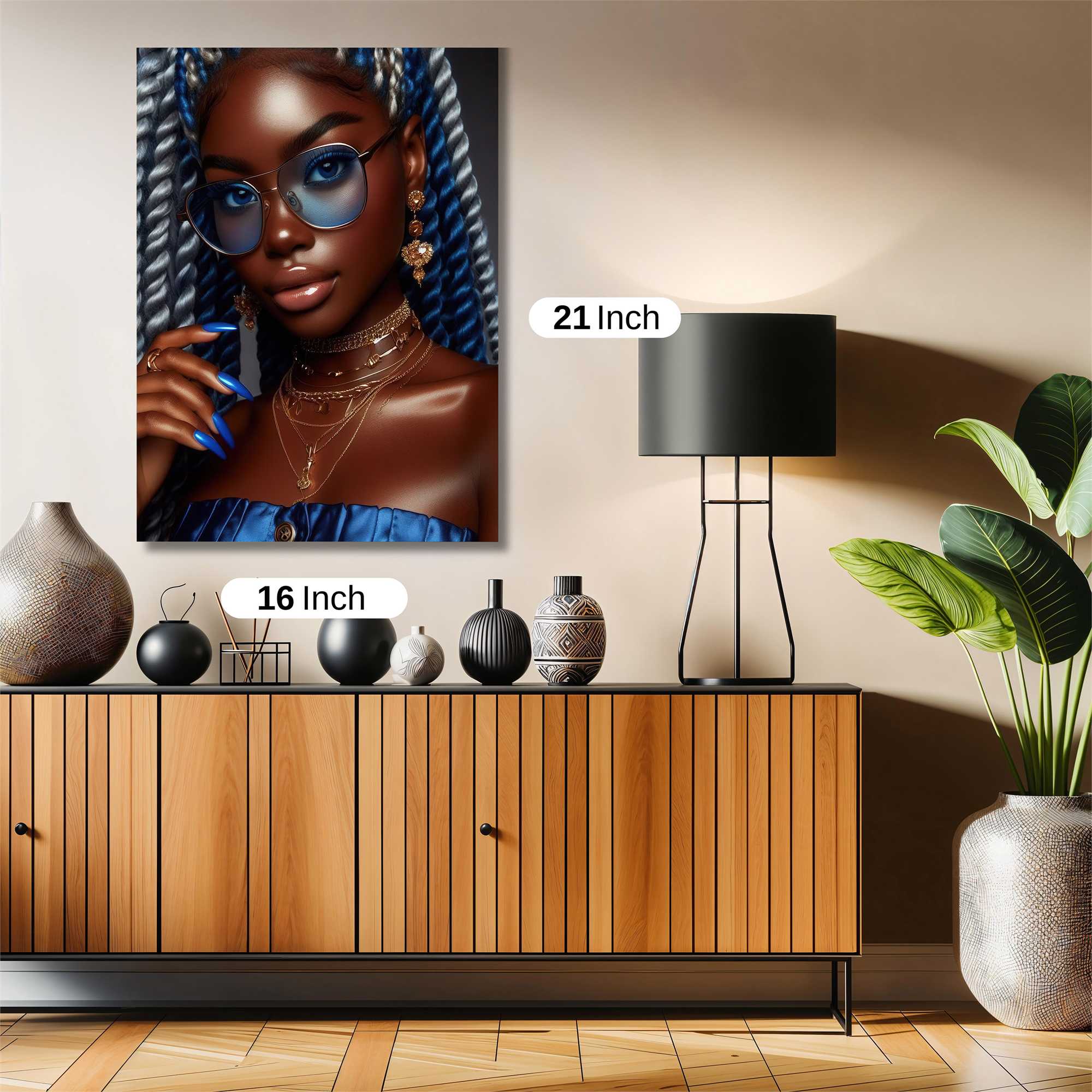 Braided Elegance Safe Wall Magnetic / M