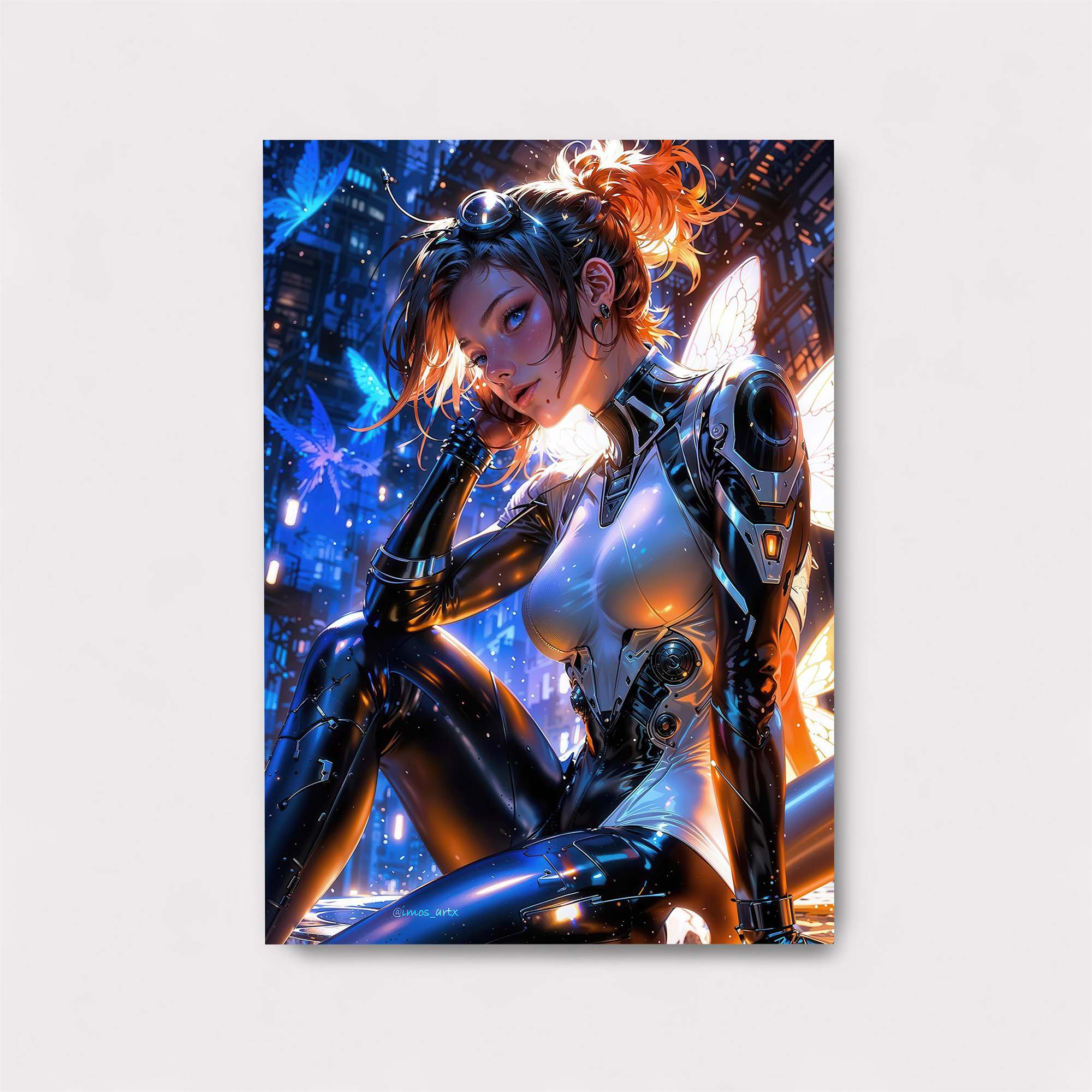 Cyber Enigma Safe Wall Magnetic / M