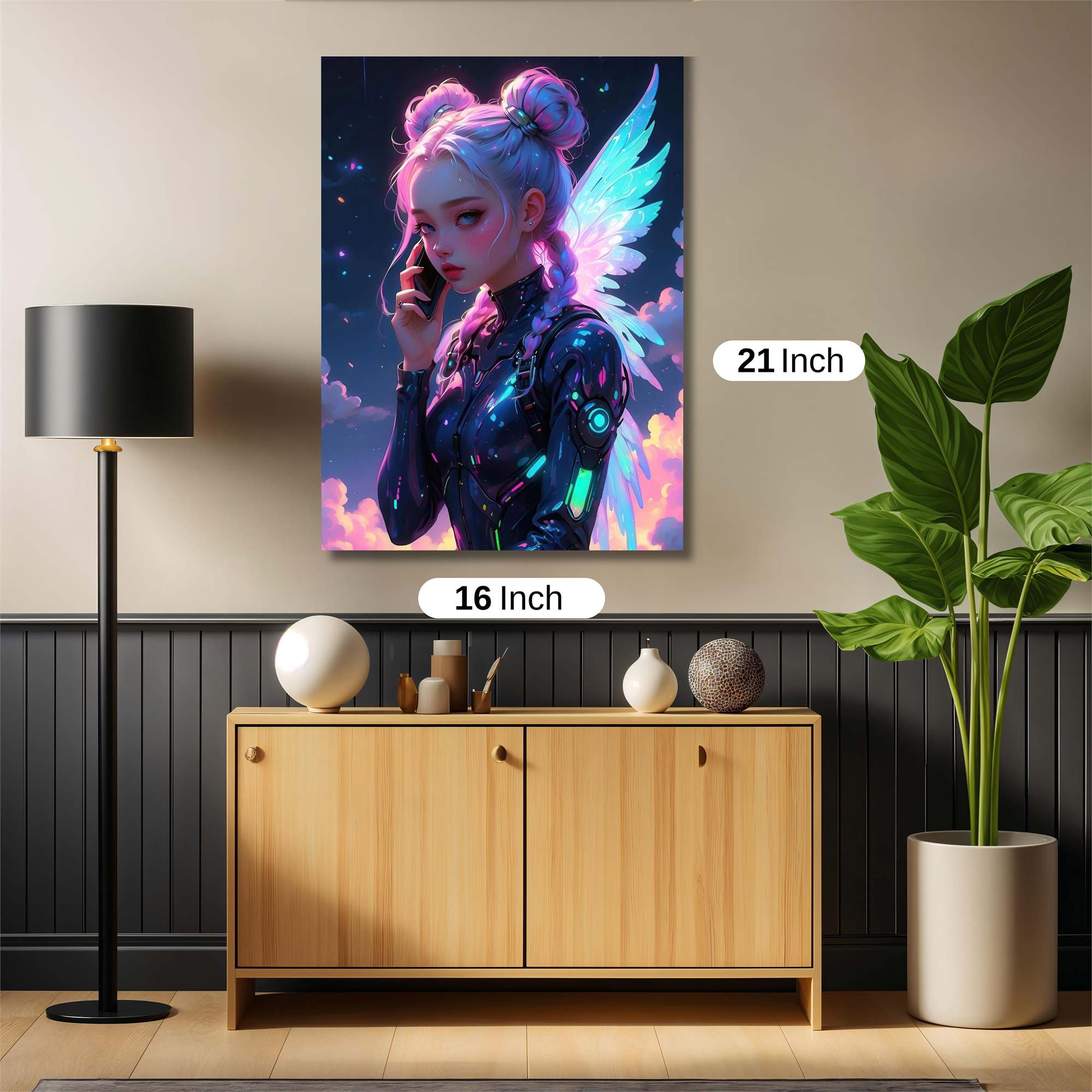 Fairy Whimsy Safe Wall Magnetic / M