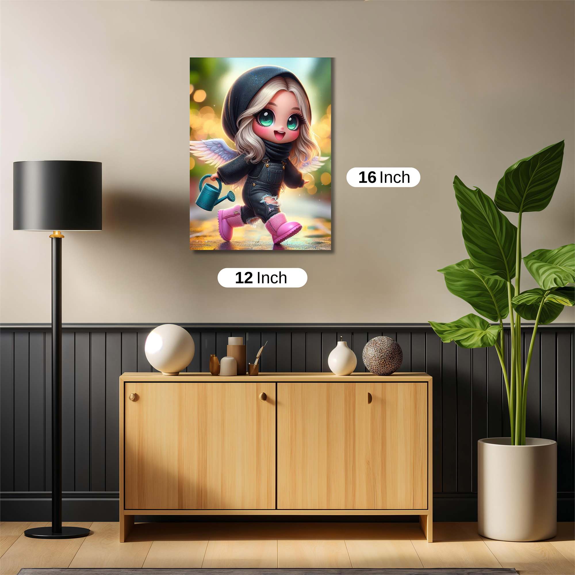 Angel Whimsy Safe Wall Magnetic / M