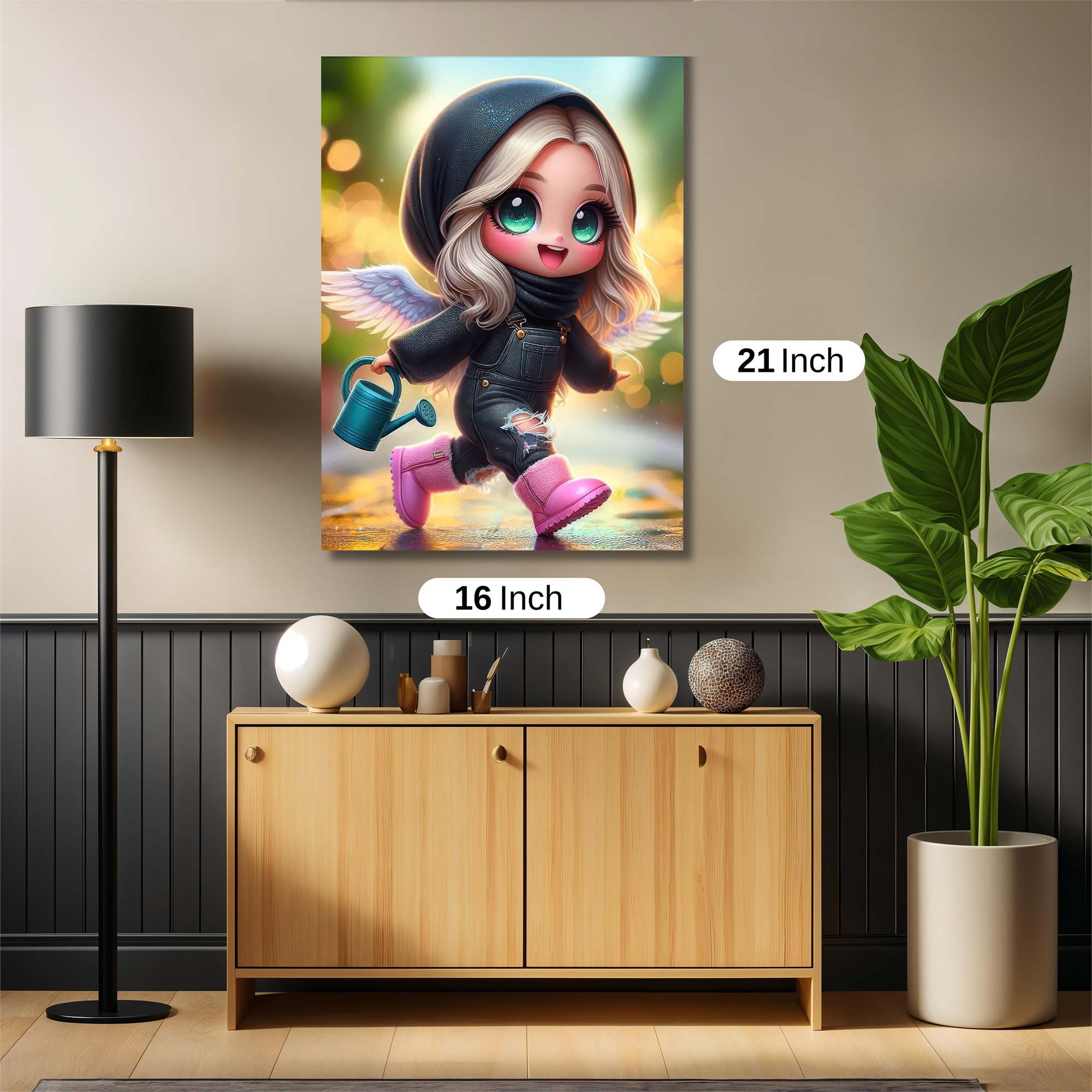 Angel Whimsy Safe Wall Magnetic / M