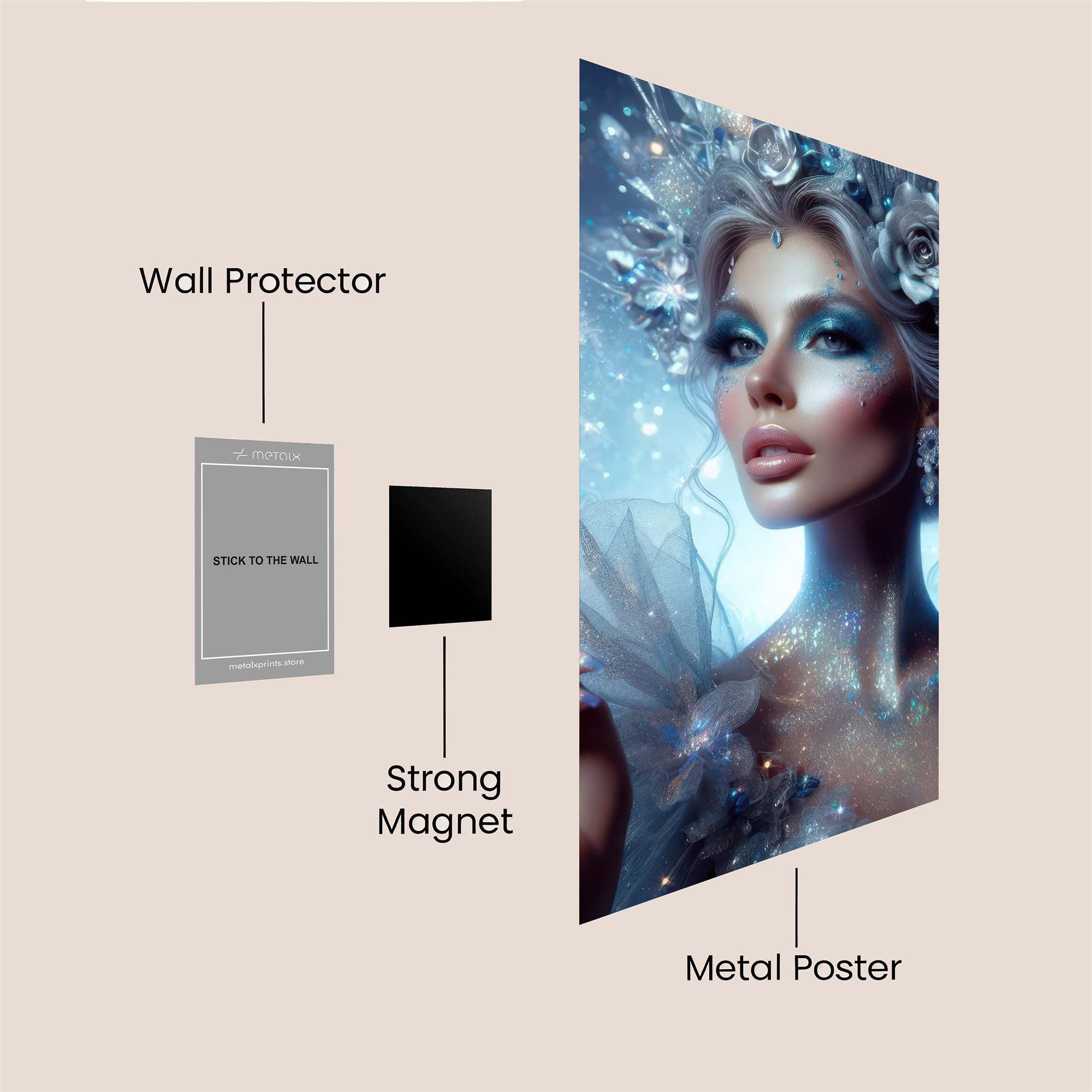 Fairy Enchantment Safe Wall Magnetic / M