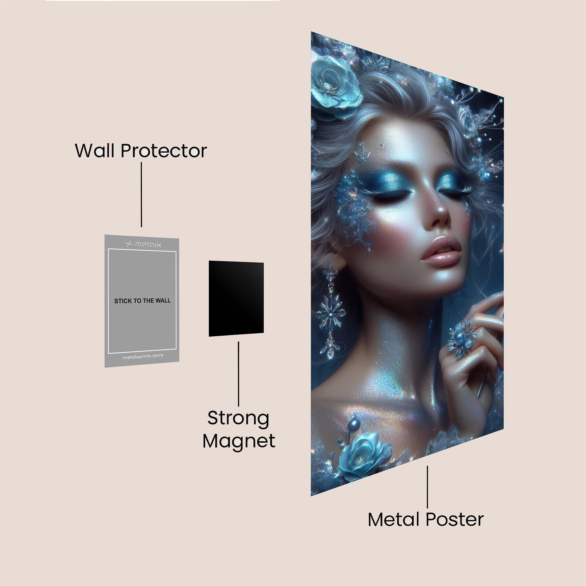 Frost Enchantress Safe Wall Magnetic / M