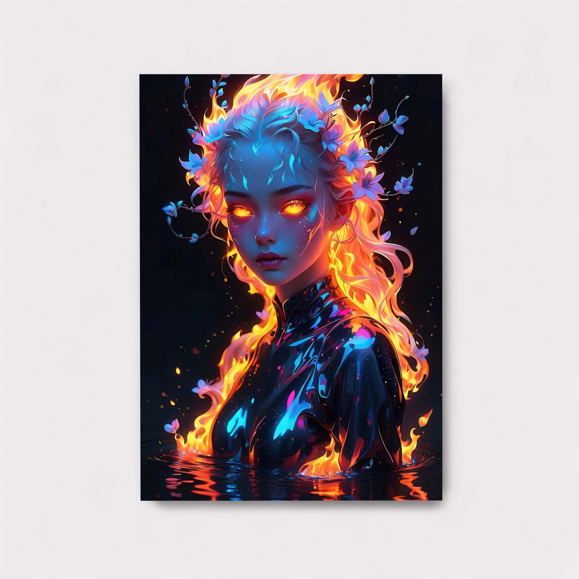 Flame Enigma Safe Wall Magnetic / M