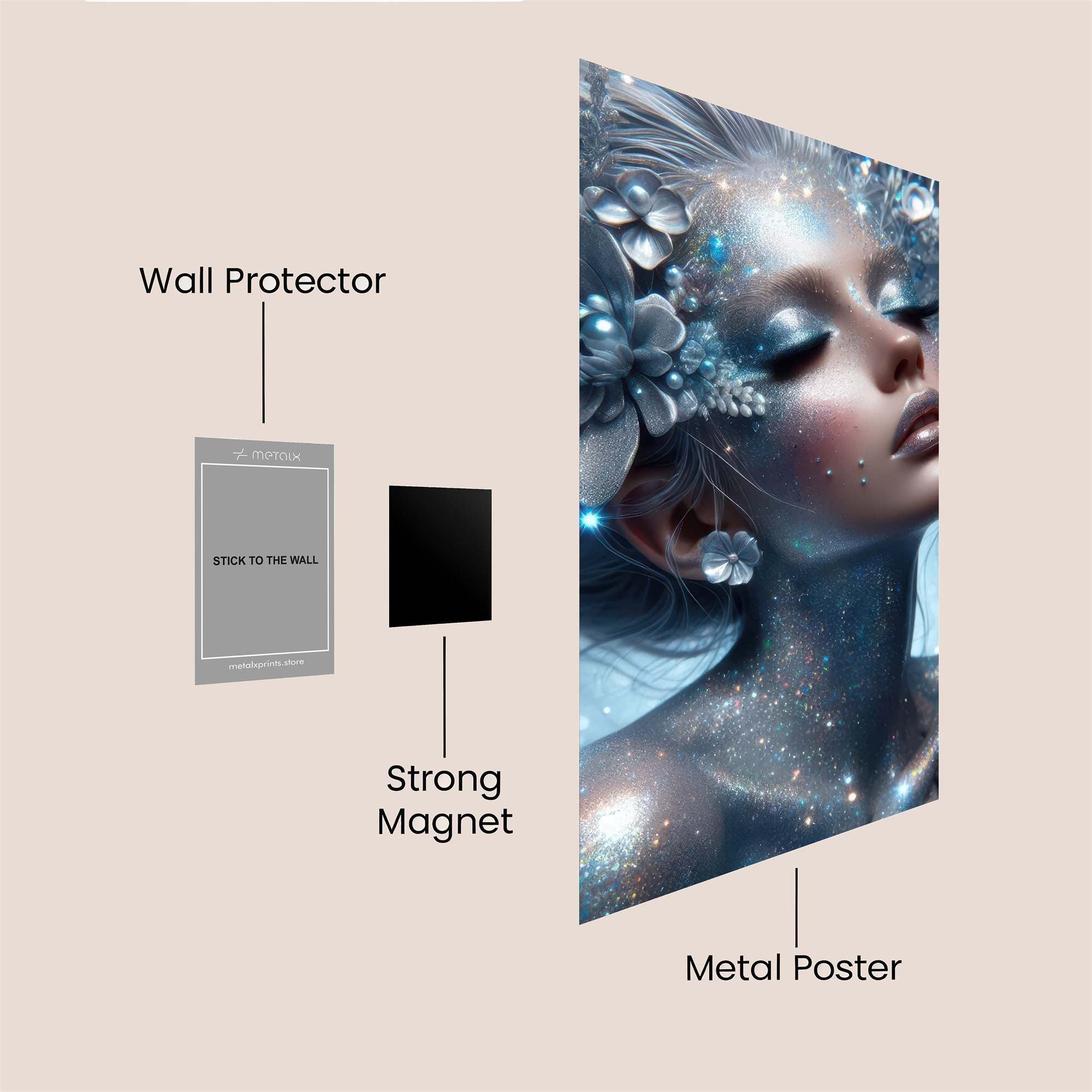 Frost Enchantress Safe Wall Magnetic / M