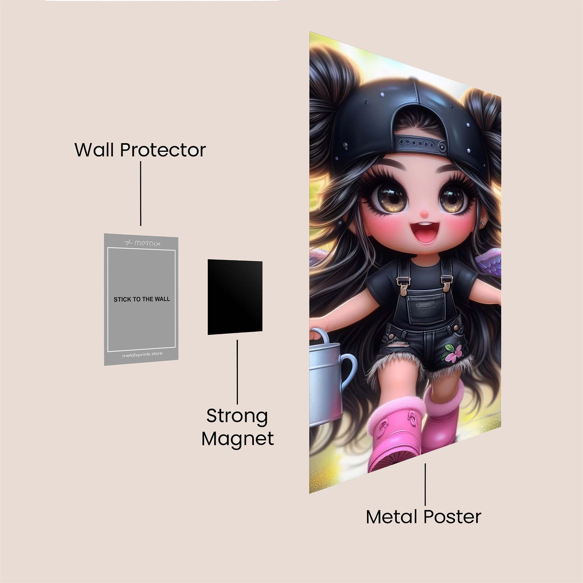 Pixie Joy Safe Wall Magnetic / M