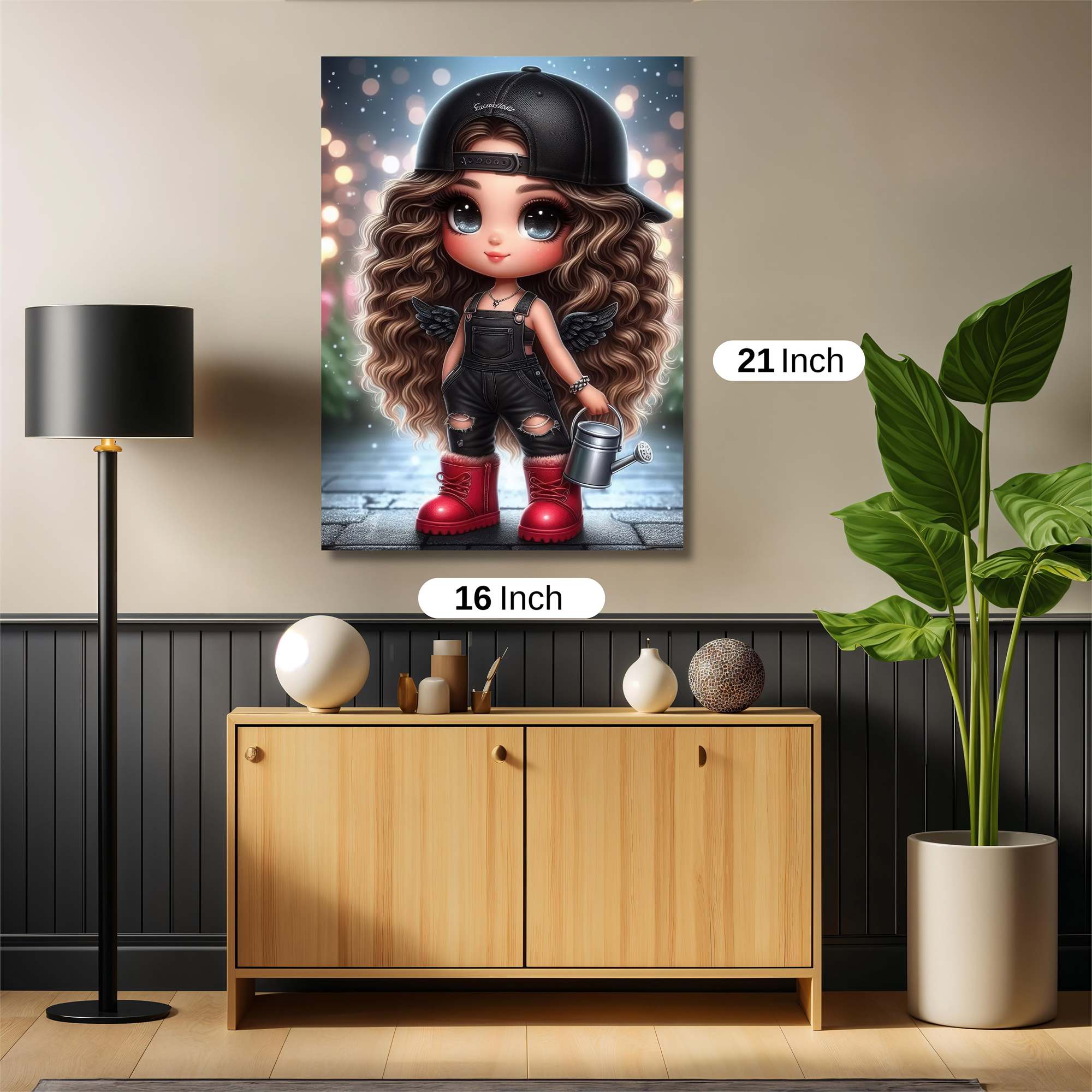 Angel Whimsy Safe Wall Magnetic / M