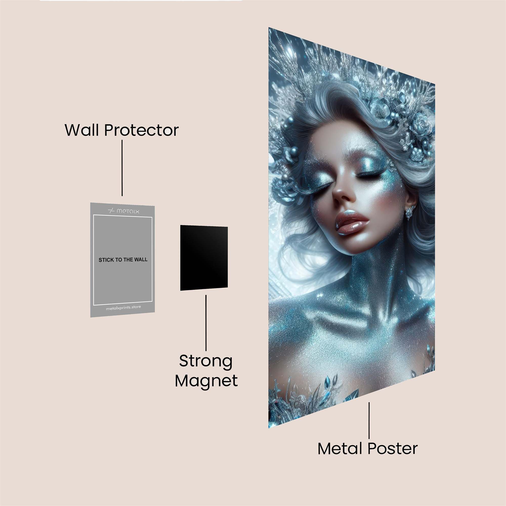 Frost Enchantress Safe Wall Magnetic / M