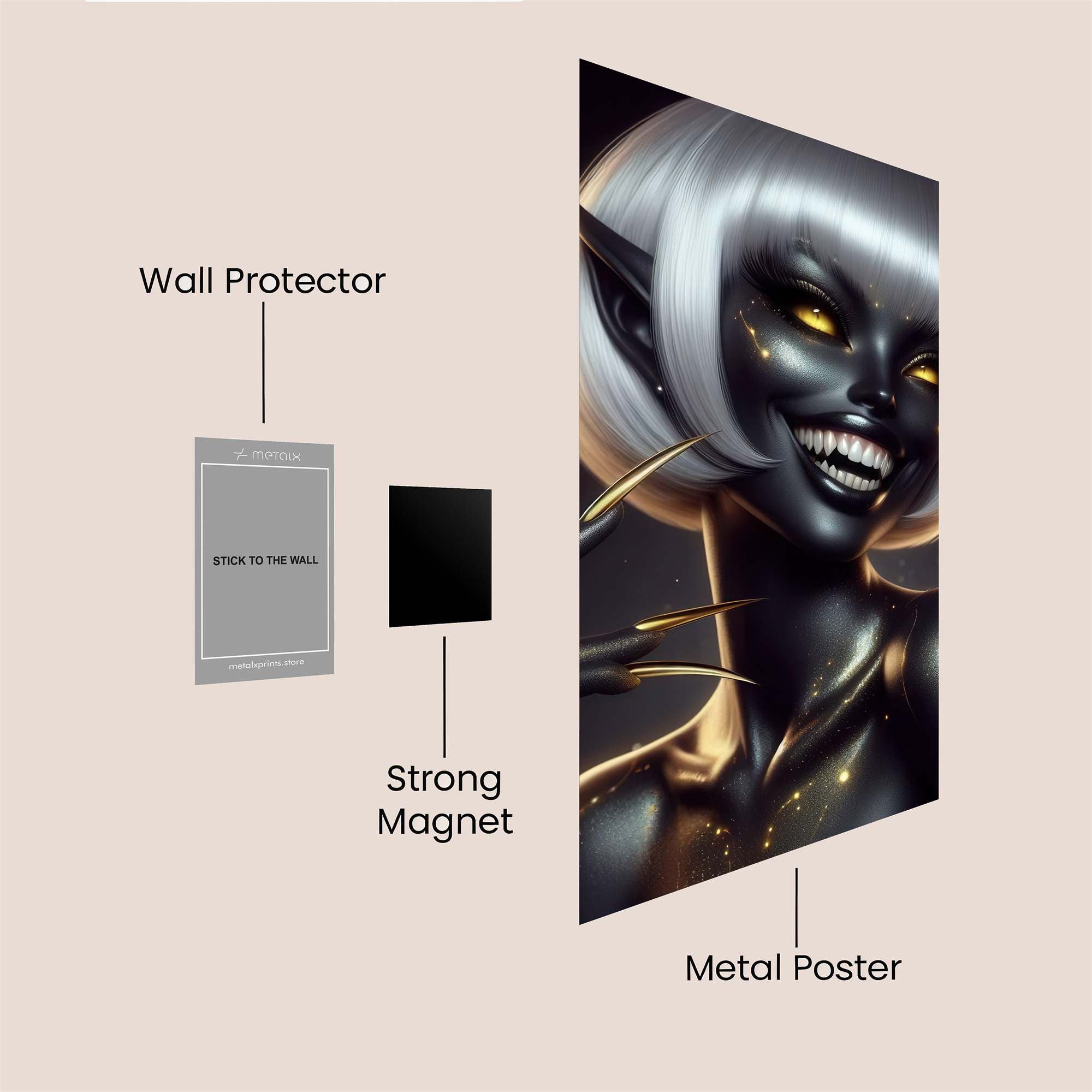 Goblin Glee Safe Wall Magnetic / M