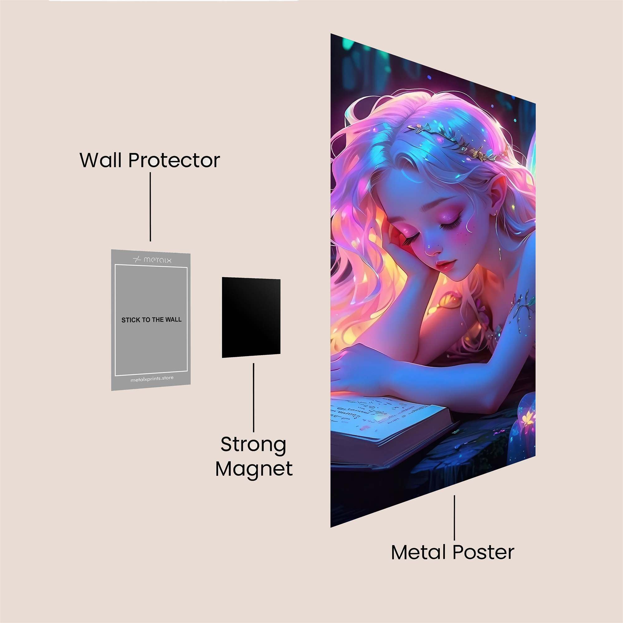 Fairy Dreamer Safe Wall Magnetic / M