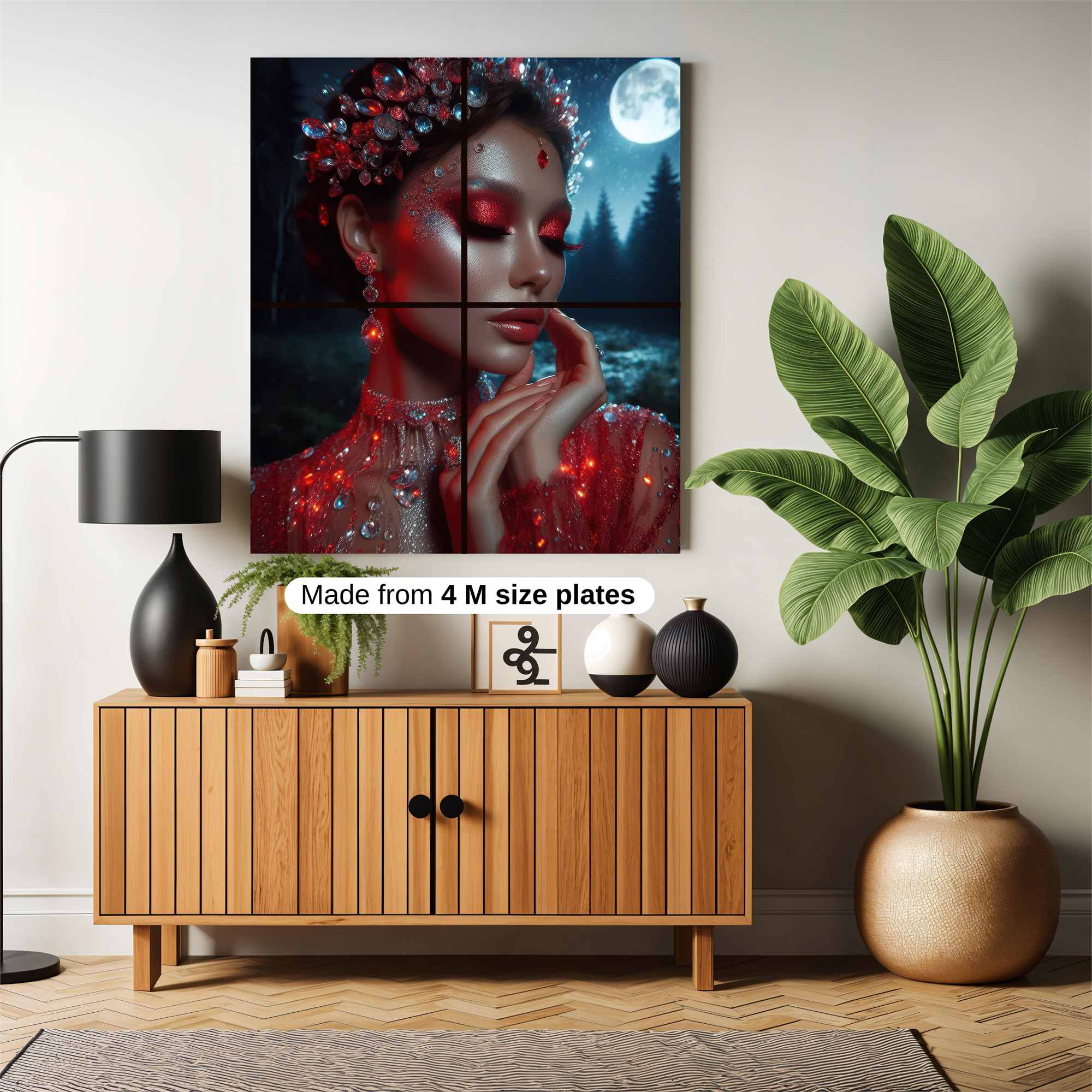 Moonlit Enchantress Safe Wall Magnetic / M