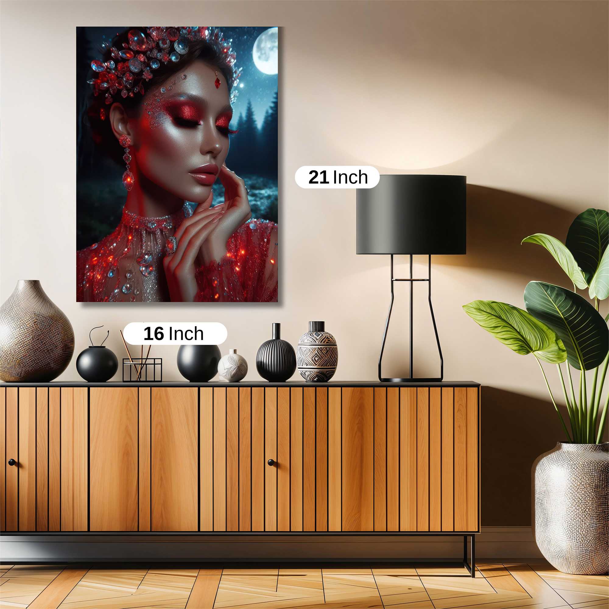 Moonlit Enchantress Safe Wall Magnetic / M