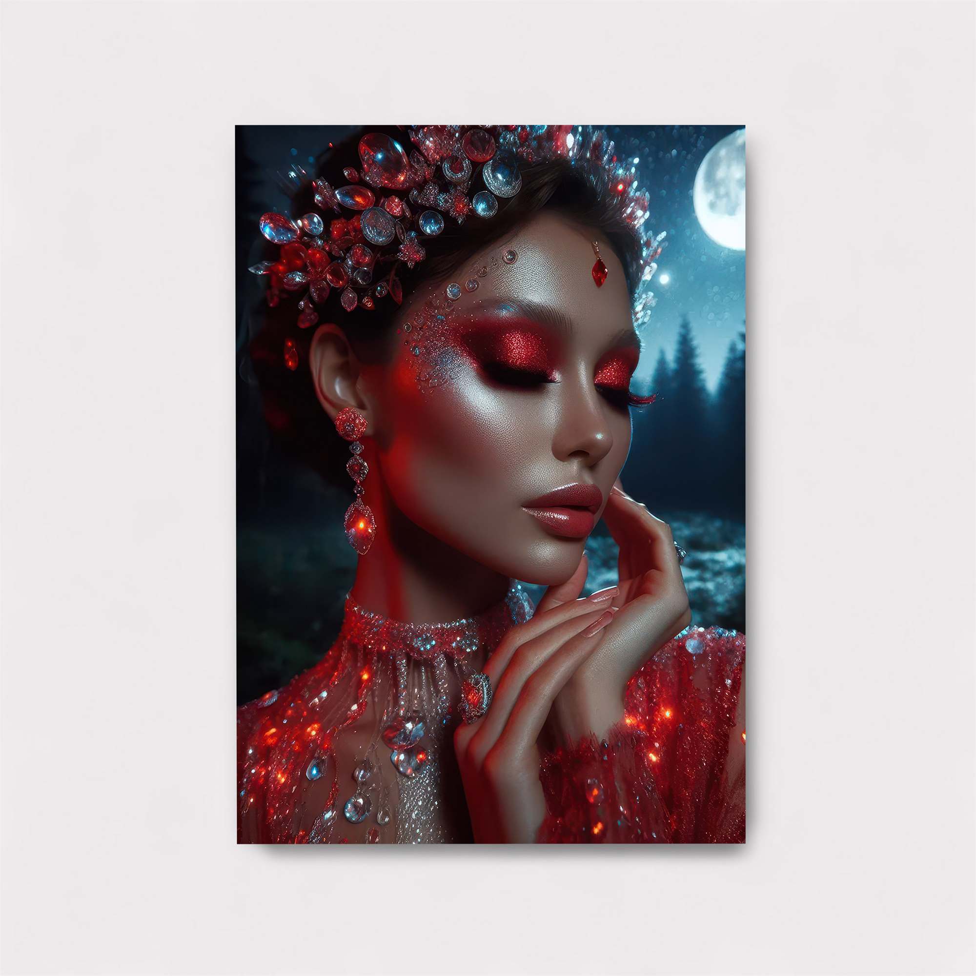 Moonlit Enchantress Safe Wall Magnetic / M
