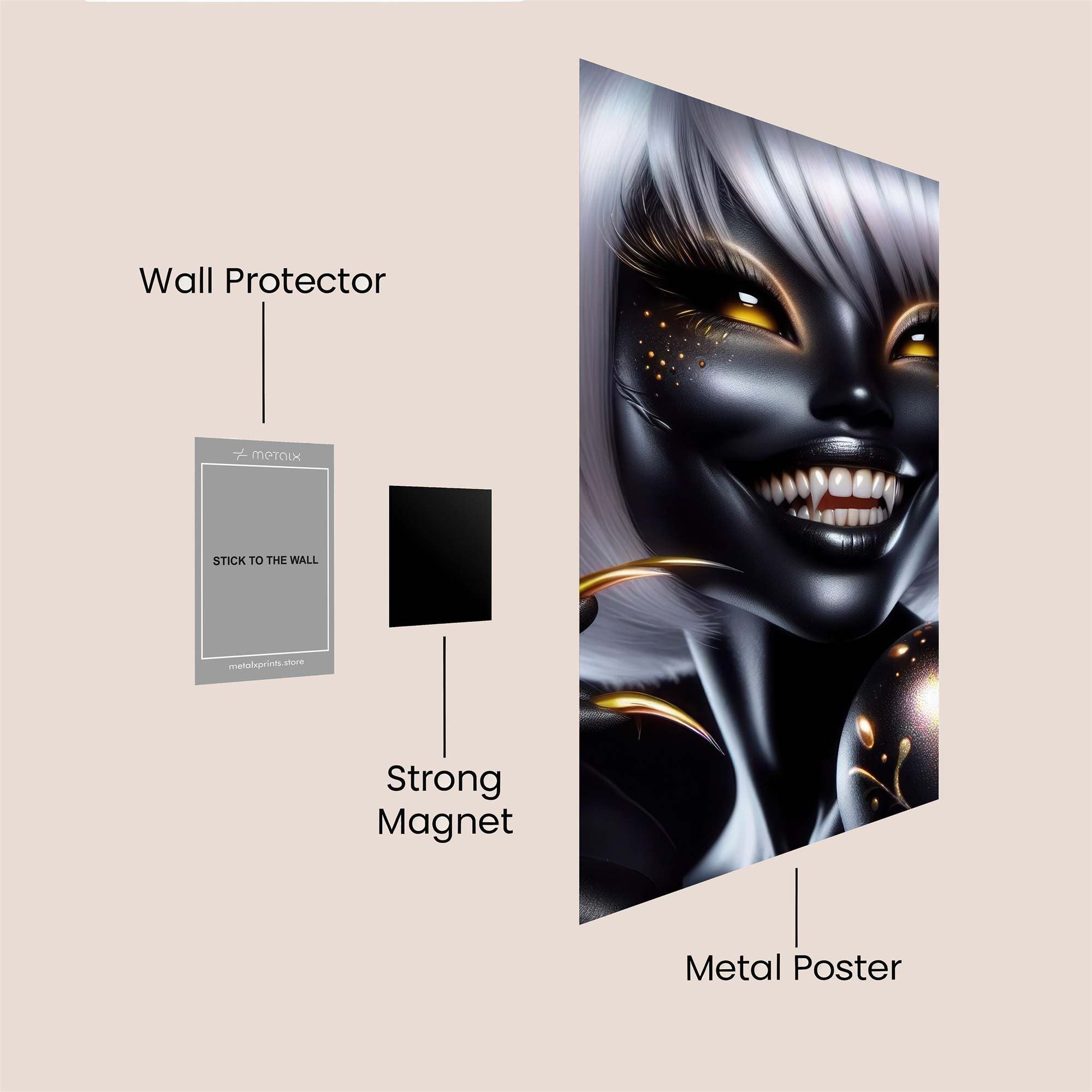 Vampiress Enigma Safe Wall Magnetic / M