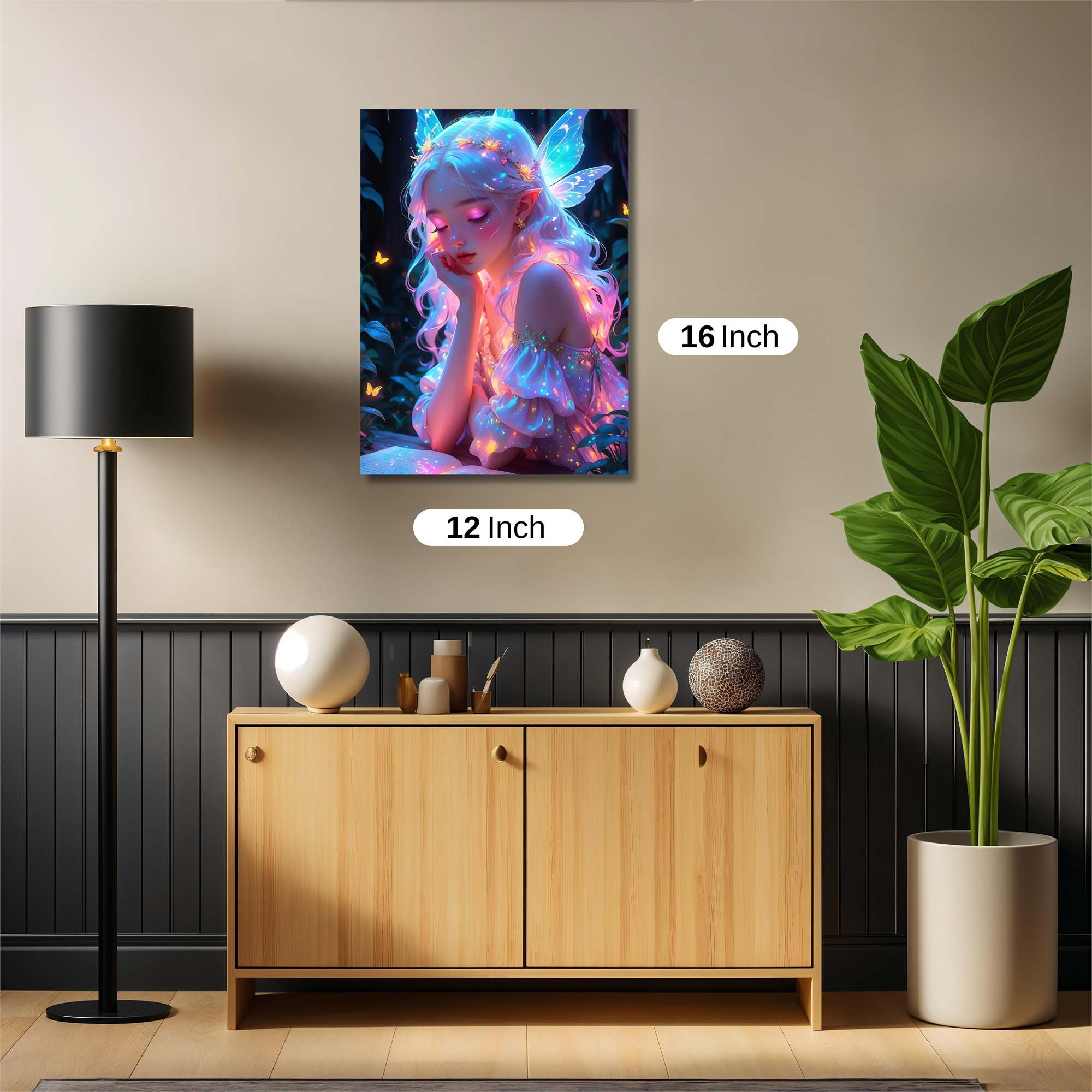 Luminous Fairy Safe Wall Magnetic / M