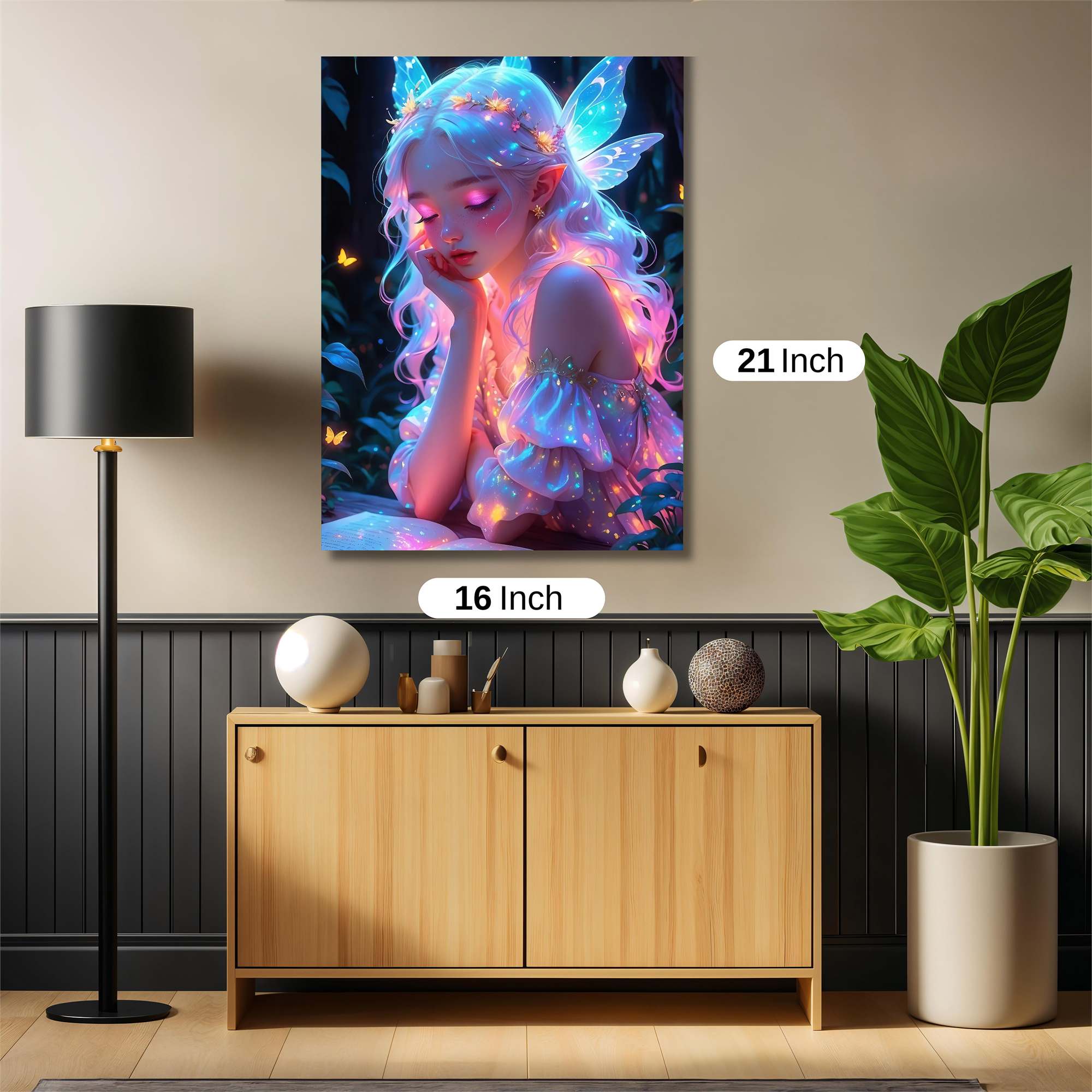 Luminous Fairy Safe Wall Magnetic / M
