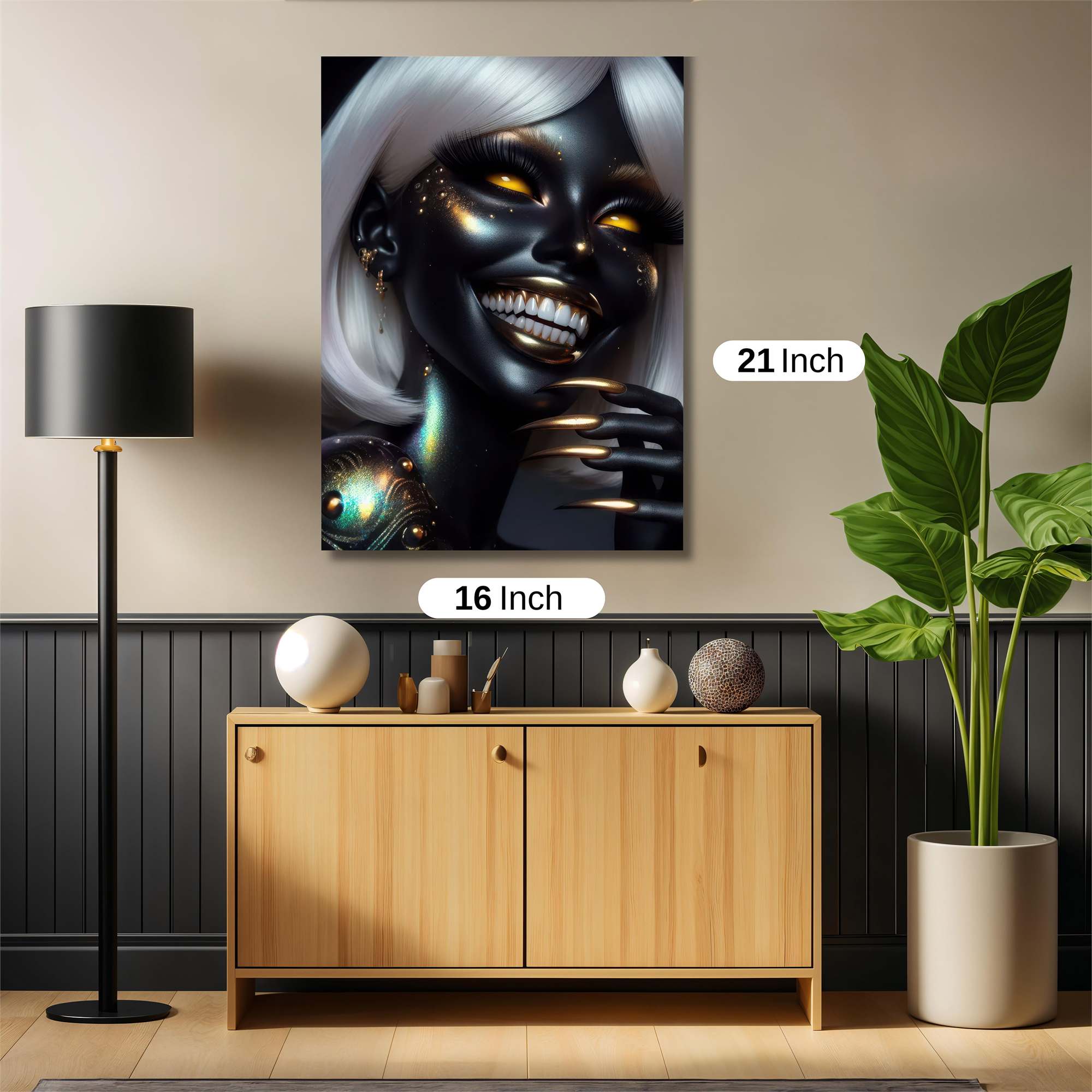 Mystic Smile Safe Wall Magnetic / M