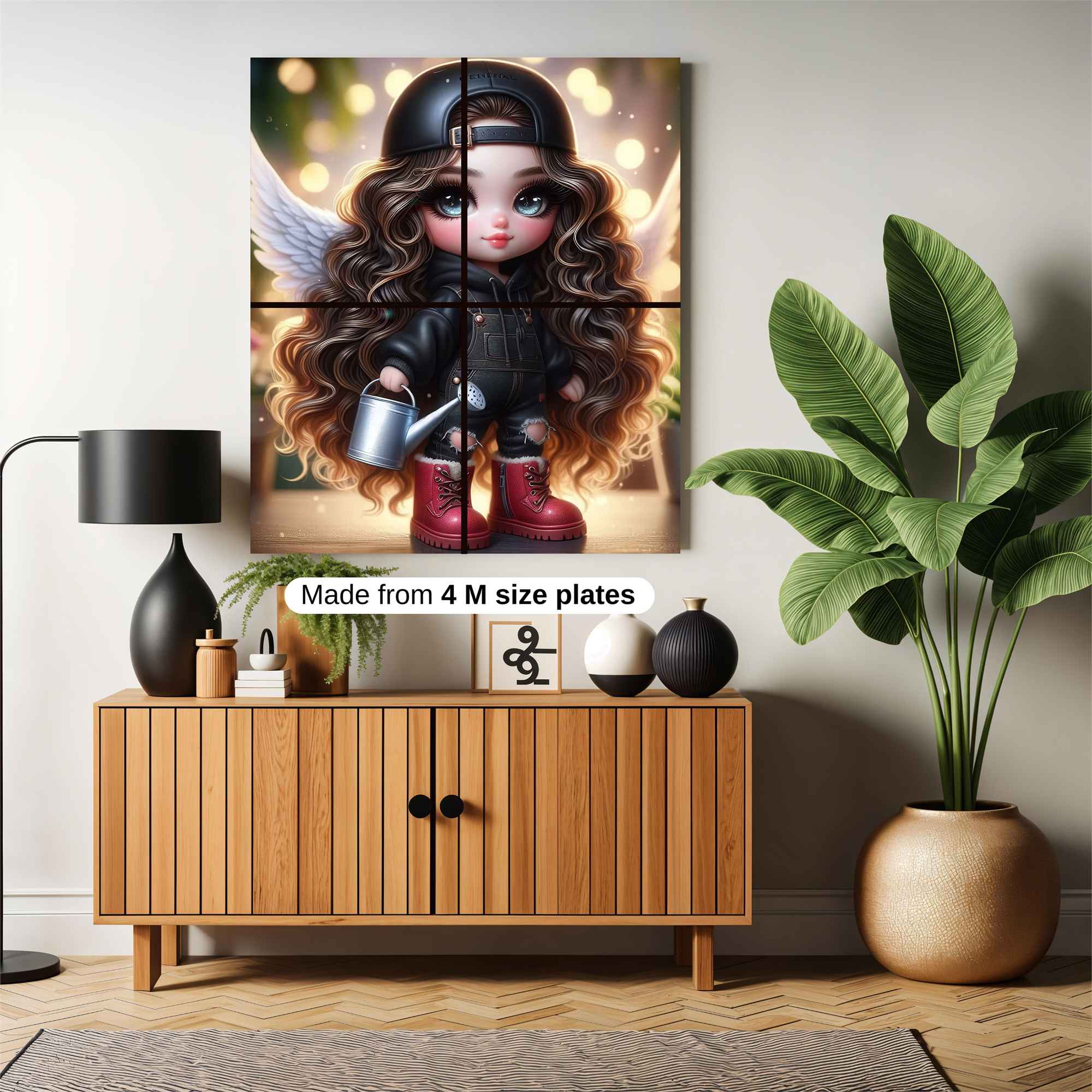 Angel Whimsy Safe Wall Magnetic / M