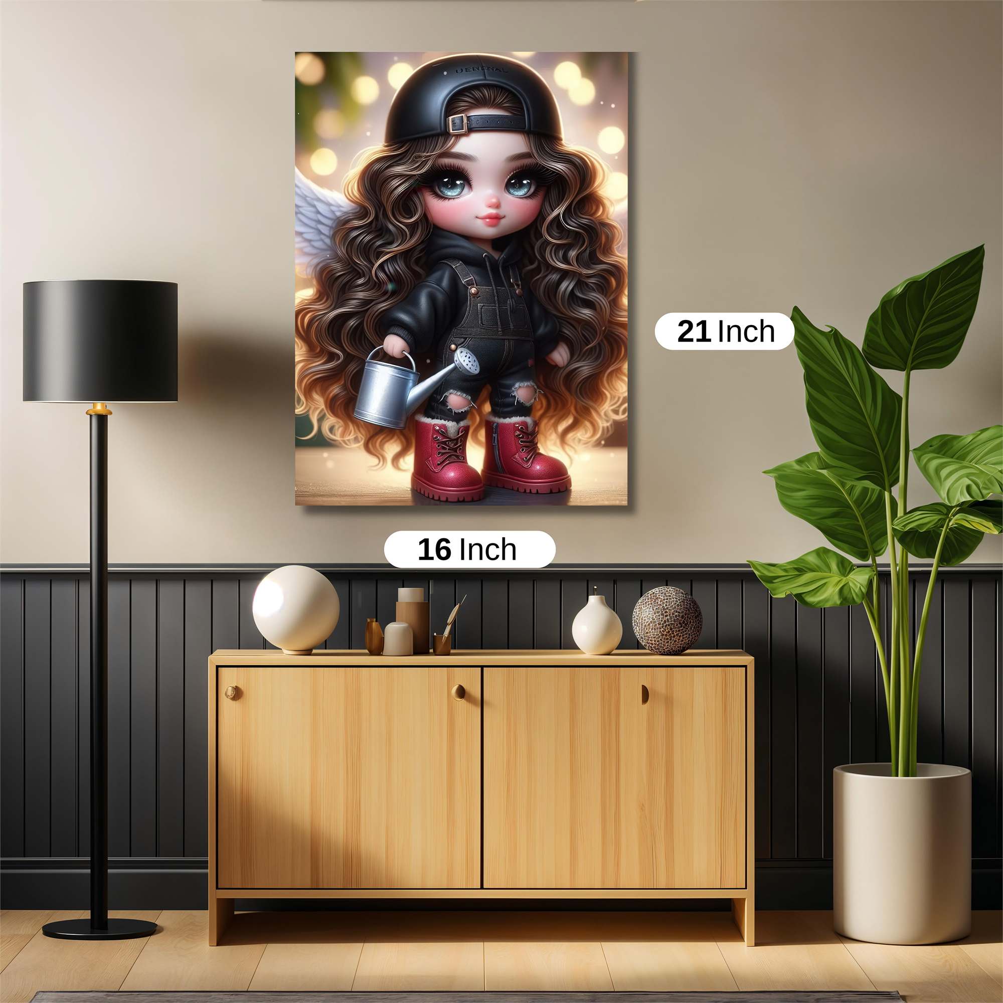 Angel Whimsy Safe Wall Magnetic / M