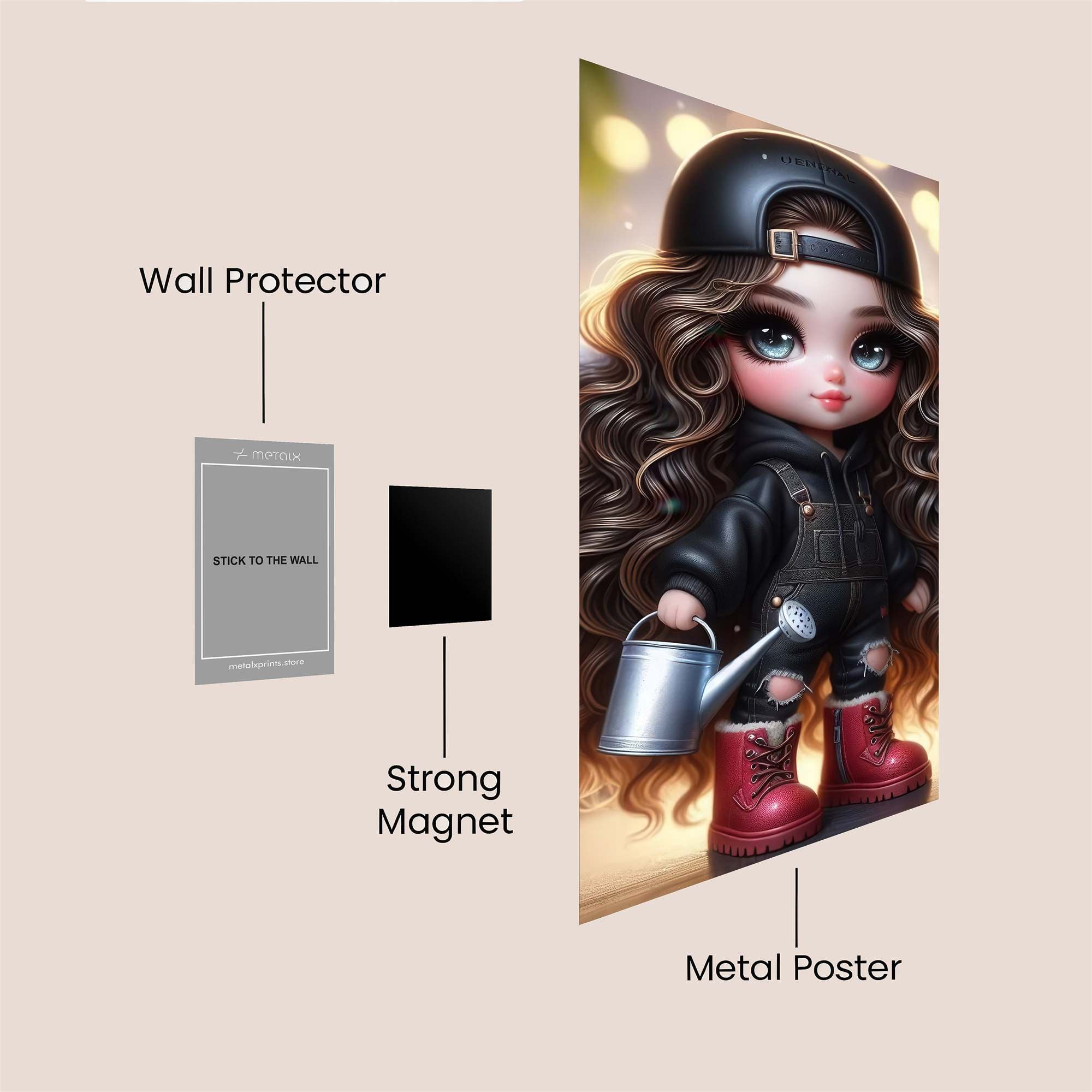 Angel Whimsy Safe Wall Magnetic / M
