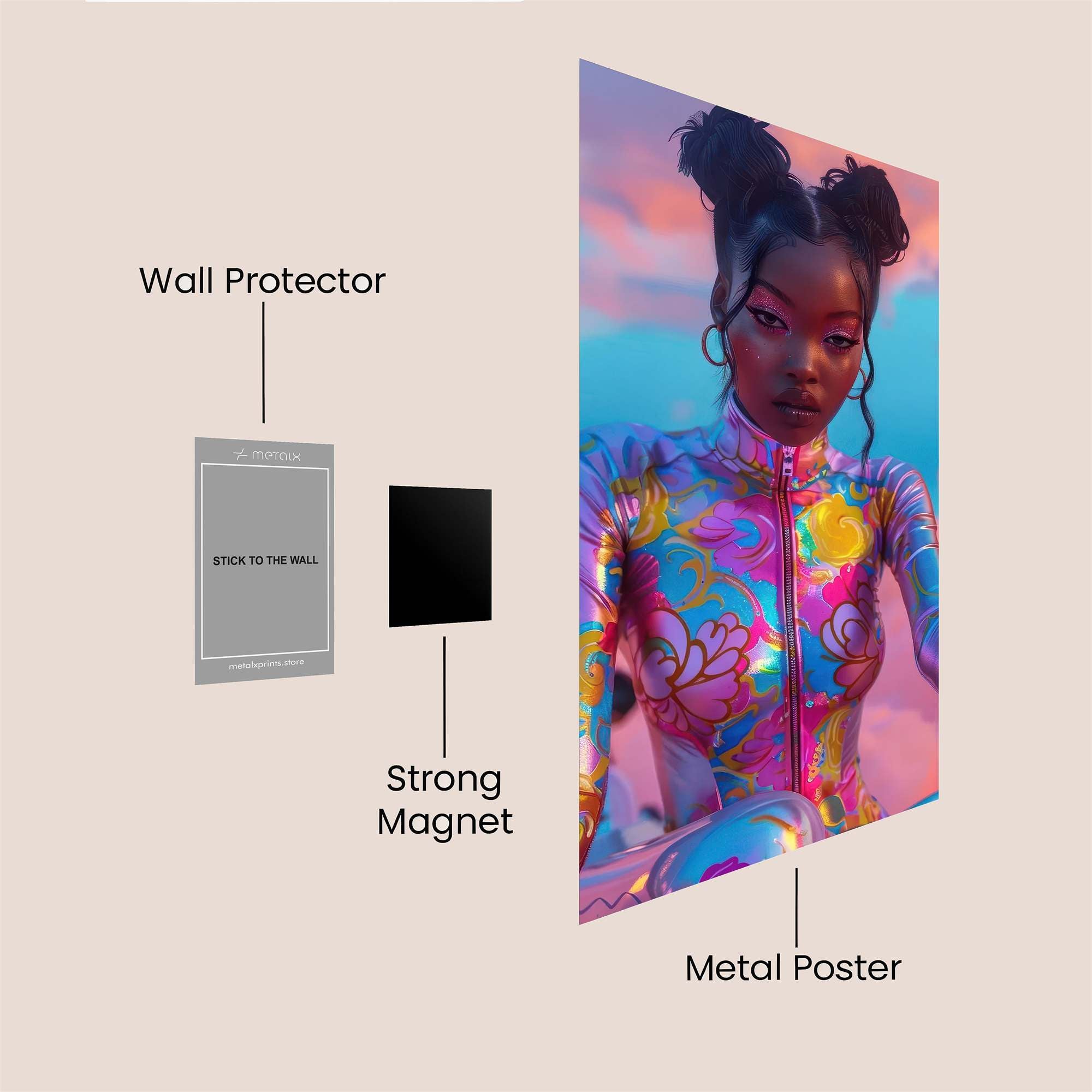 Cosmic Dream Safe Wall Magnetic / M