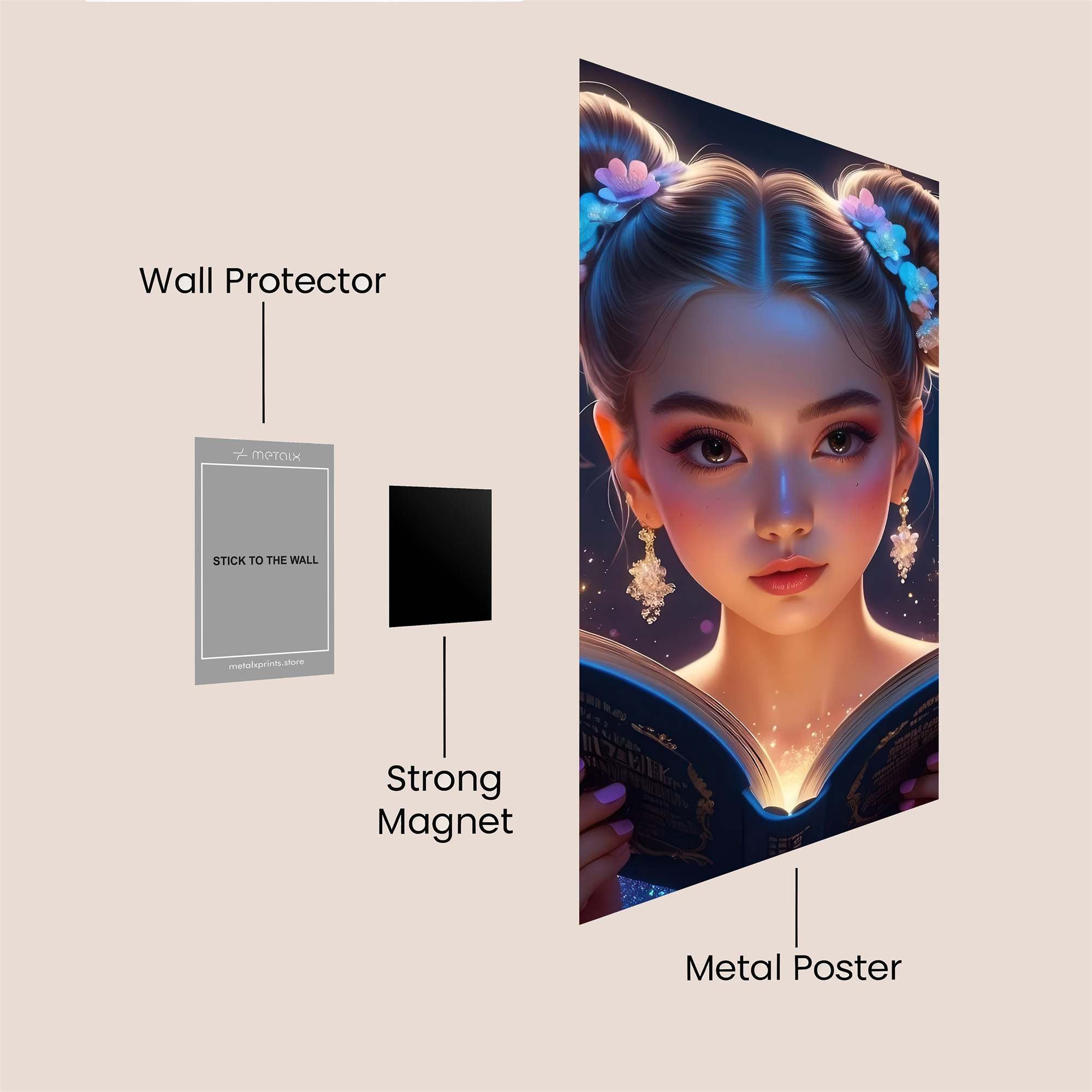 Fairy Enchantment Safe Wall Magnetic / M