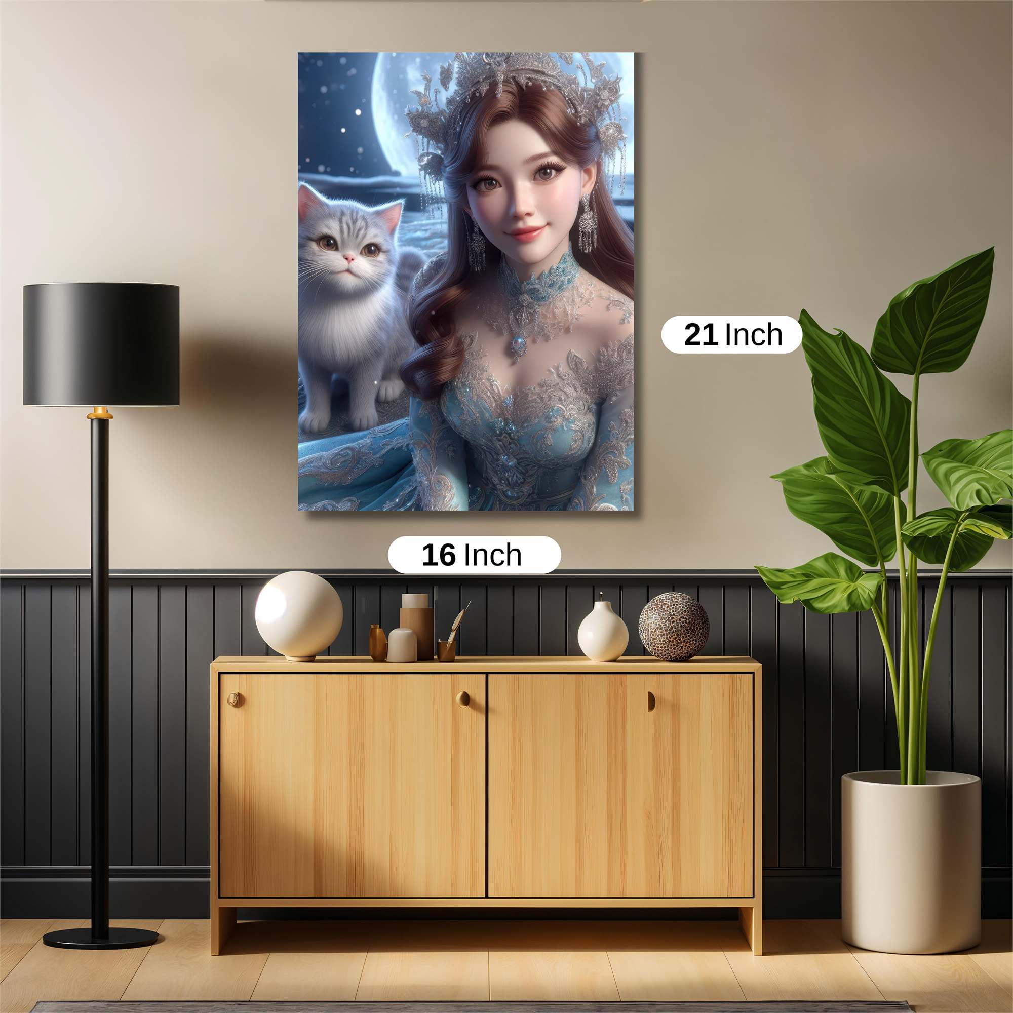 Moonlit Majesty Safe Wall Magnetic / M