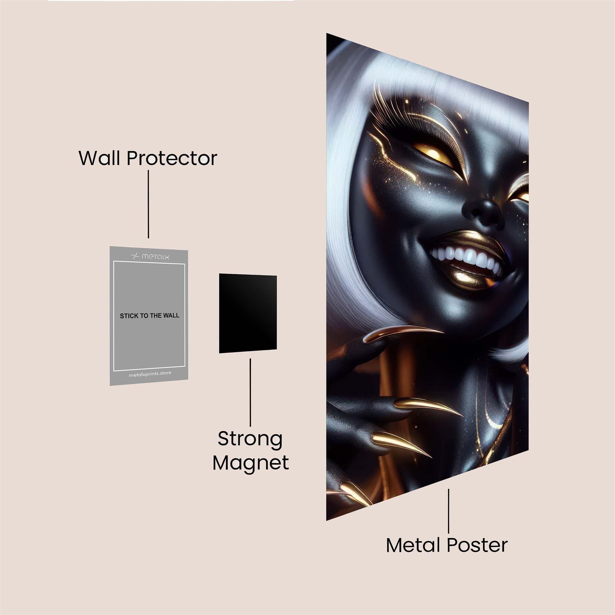 Nyx Enigma Safe Wall Magnetic / M