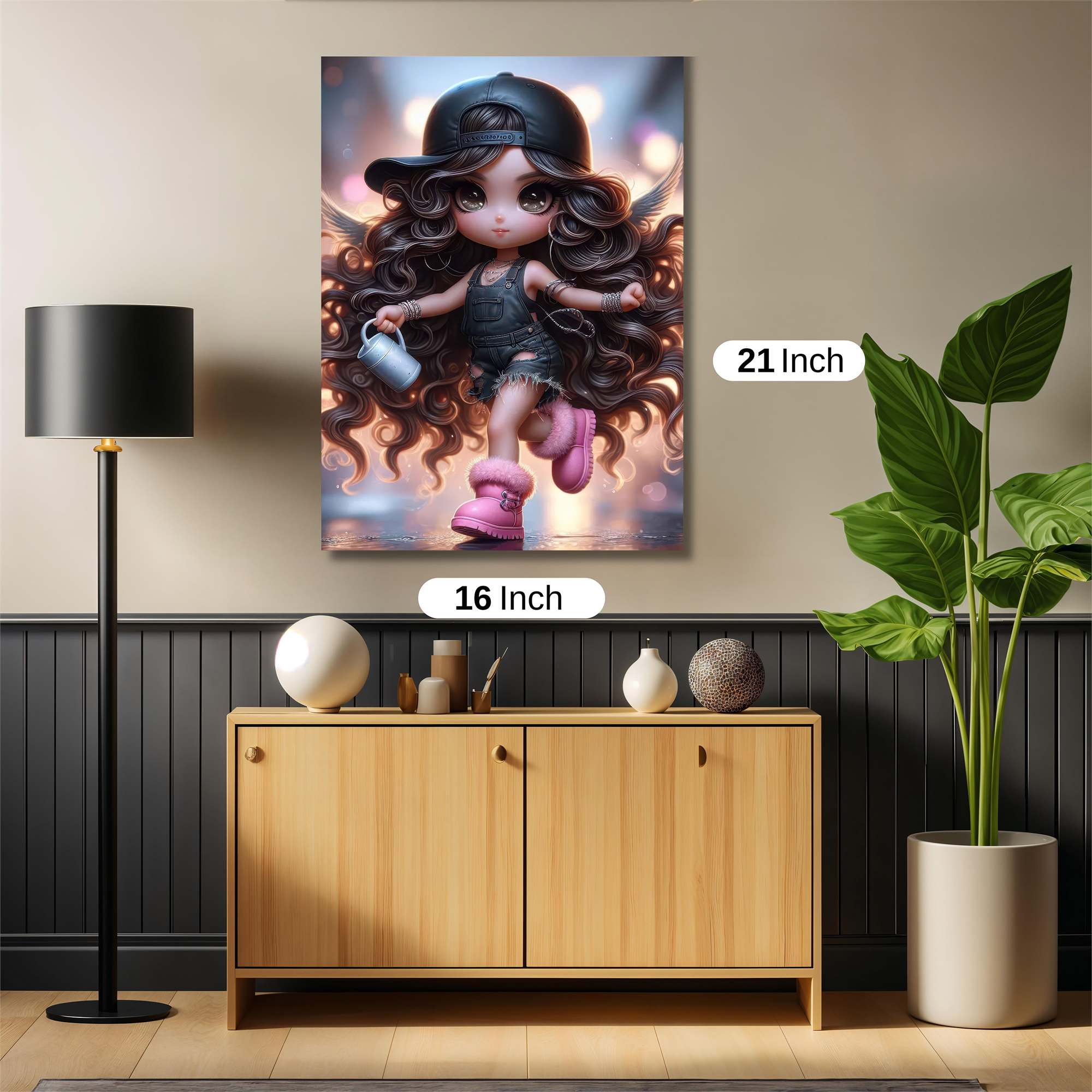 Angel Whimsy Safe Wall Magnetic / M