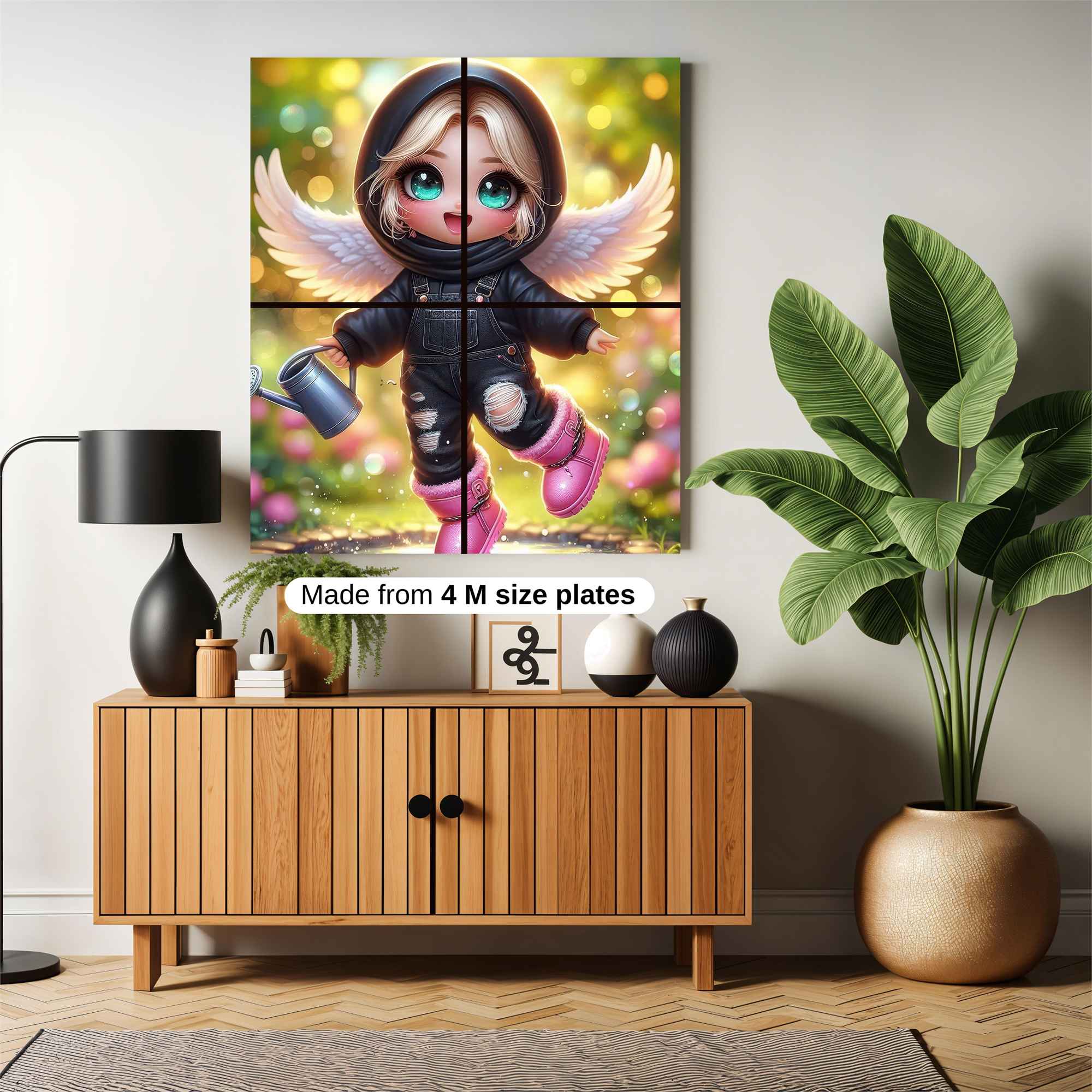 Angel Bloom Safe Wall Magnetic / M