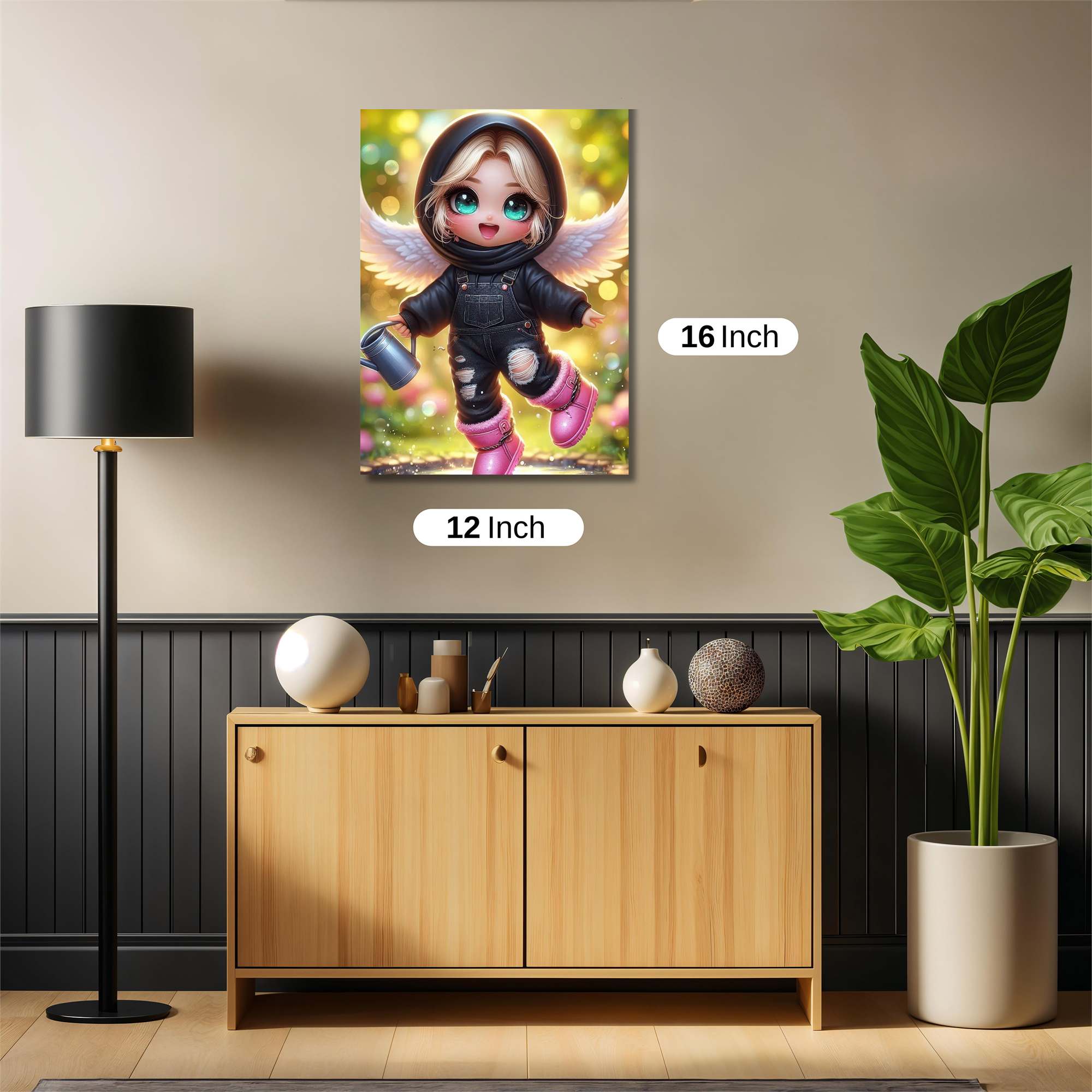 Angel Bloom Safe Wall Magnetic / M