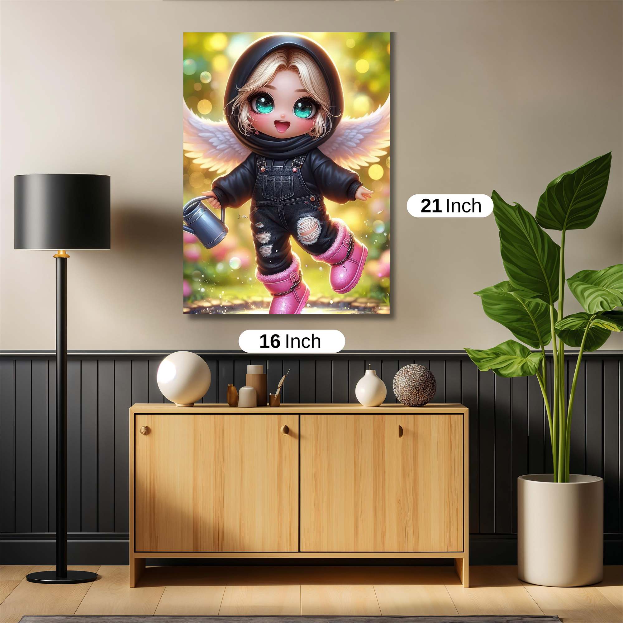 Angel Bloom Safe Wall Magnetic / M