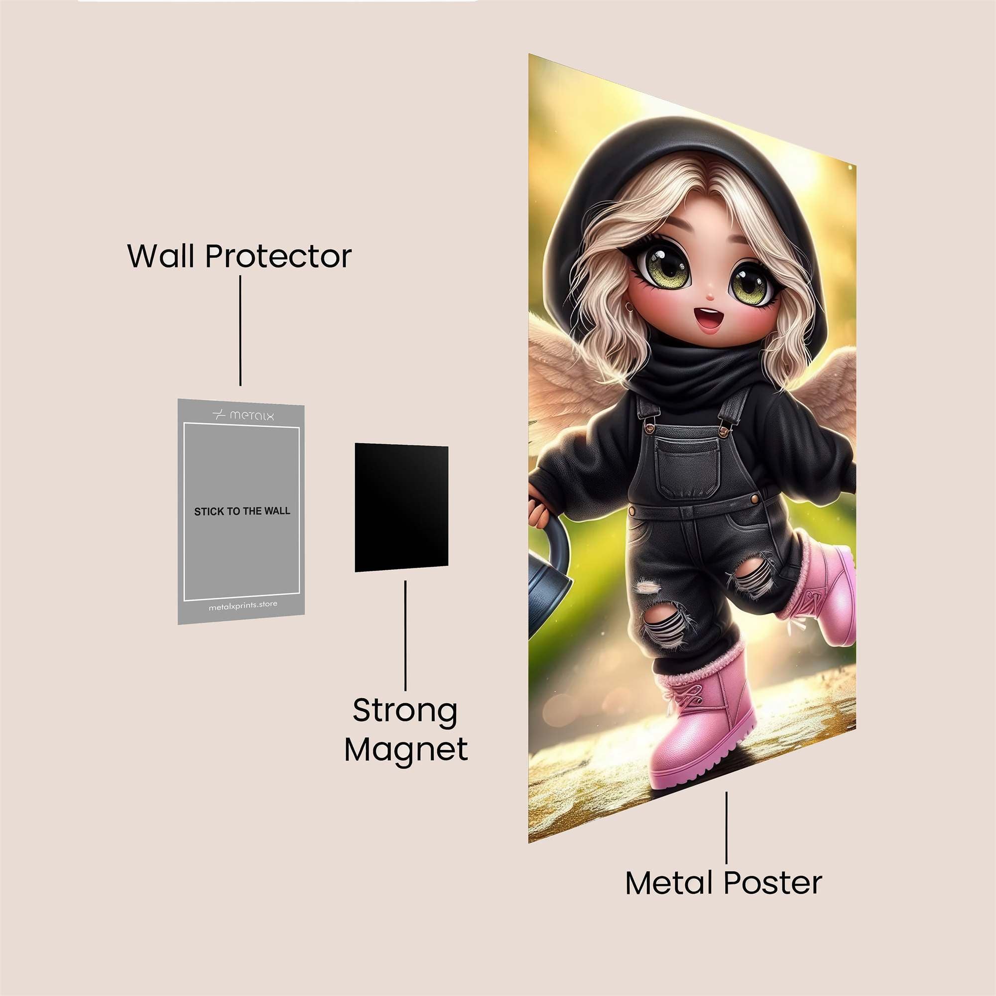 Angel Gardener Safe Wall Magnetic / M