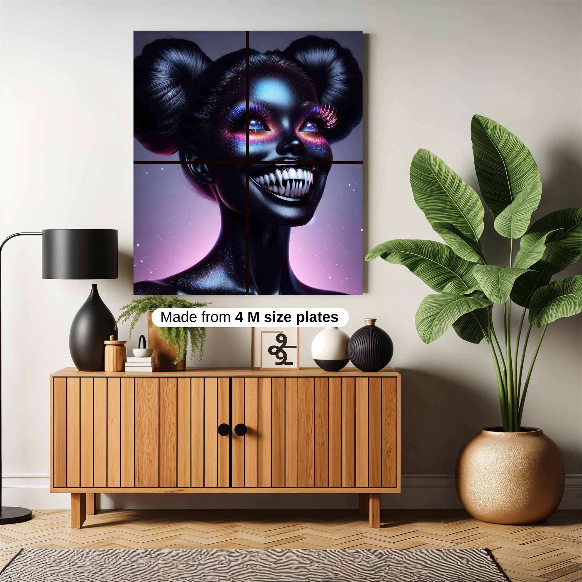 Cosmic Grin Safe Wall Magnetic / M