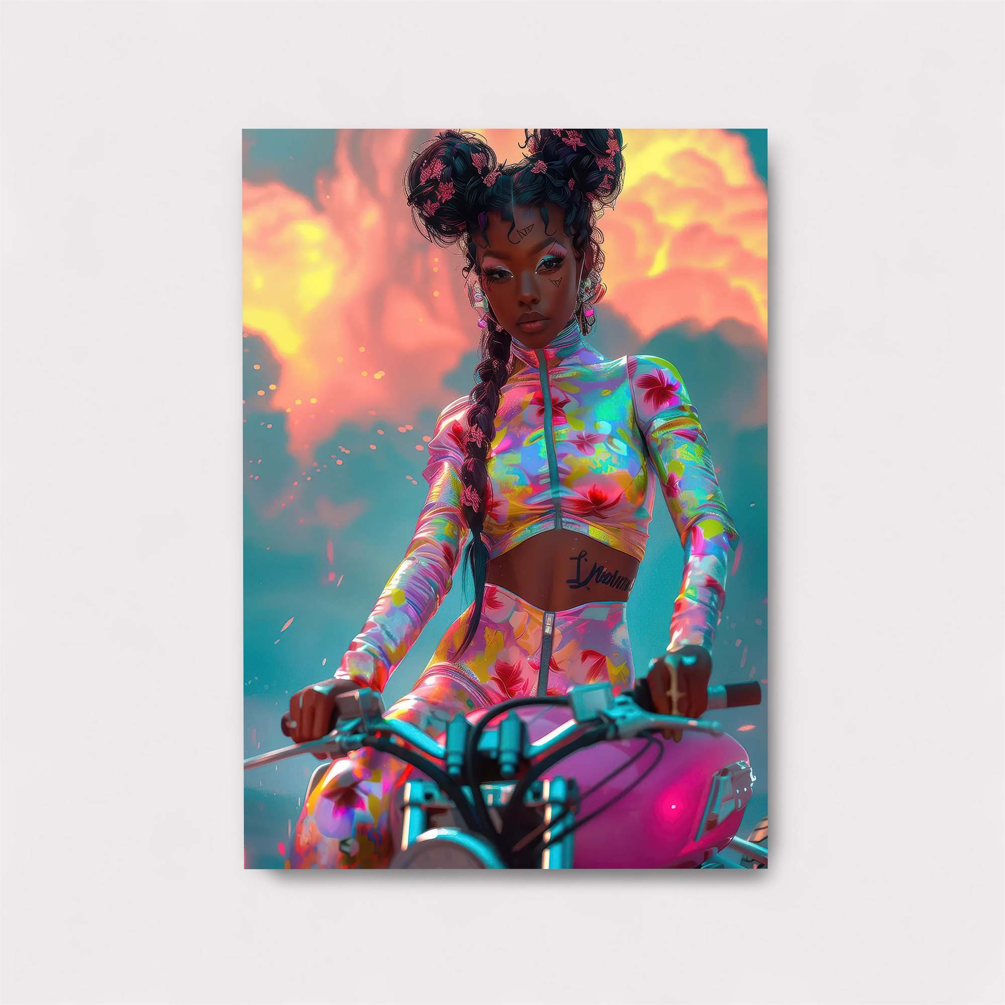 Biker Blaze Safe Wall Magnetic / M
