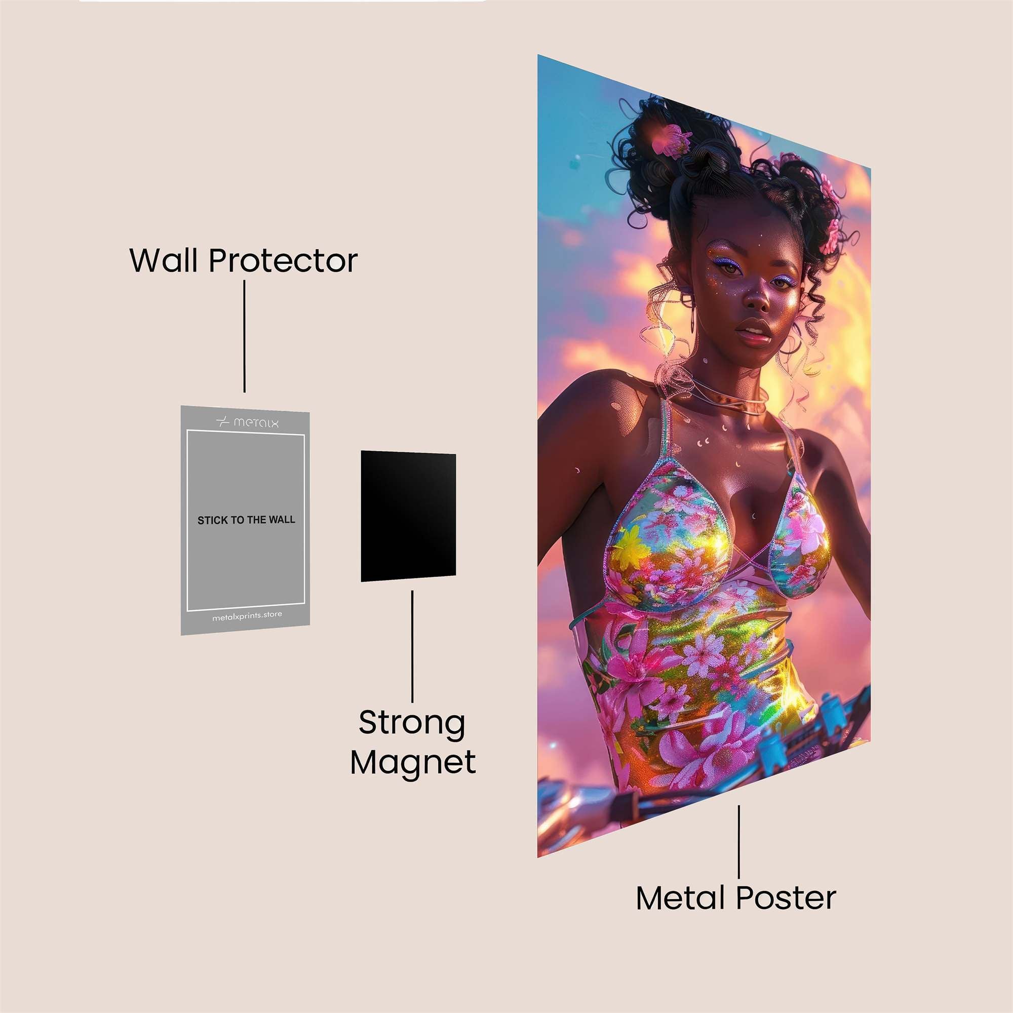 Sky Dreamer Safe Wall Magnetic / M