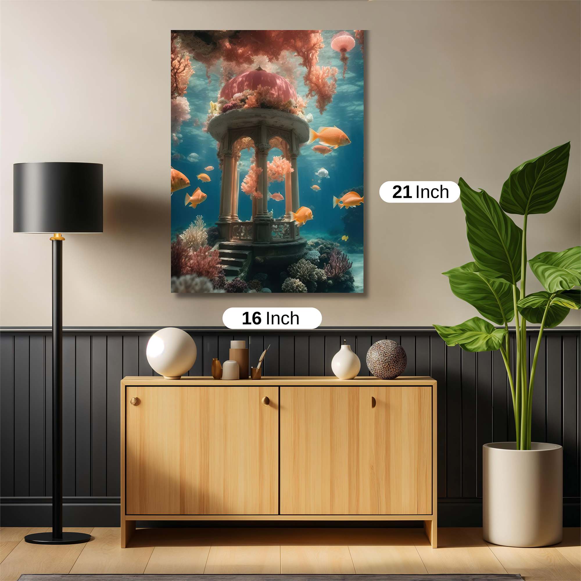 Neptune's Dream Safe Wall Magnetic / M