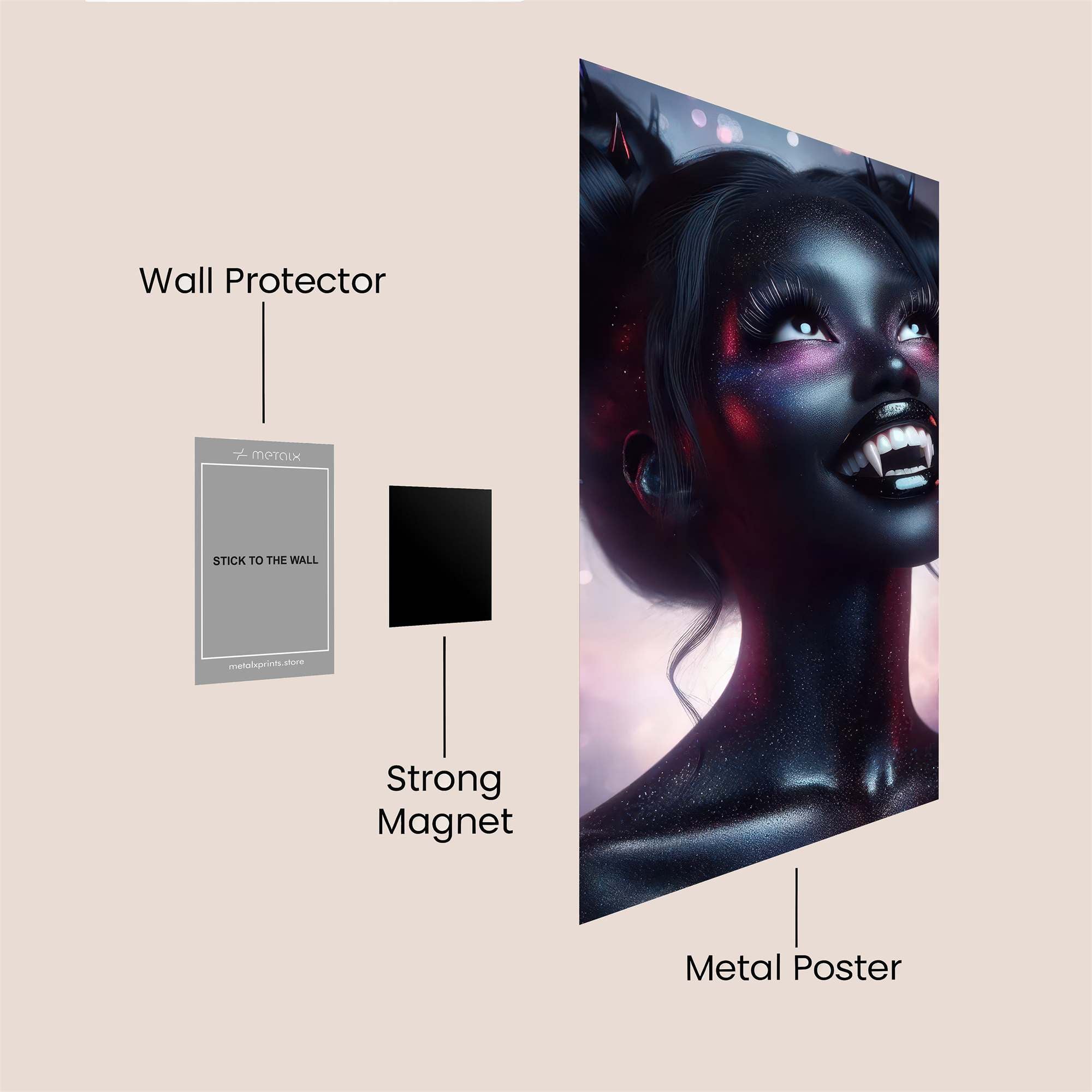 Vamp Enchant Safe Wall Magnetic / M