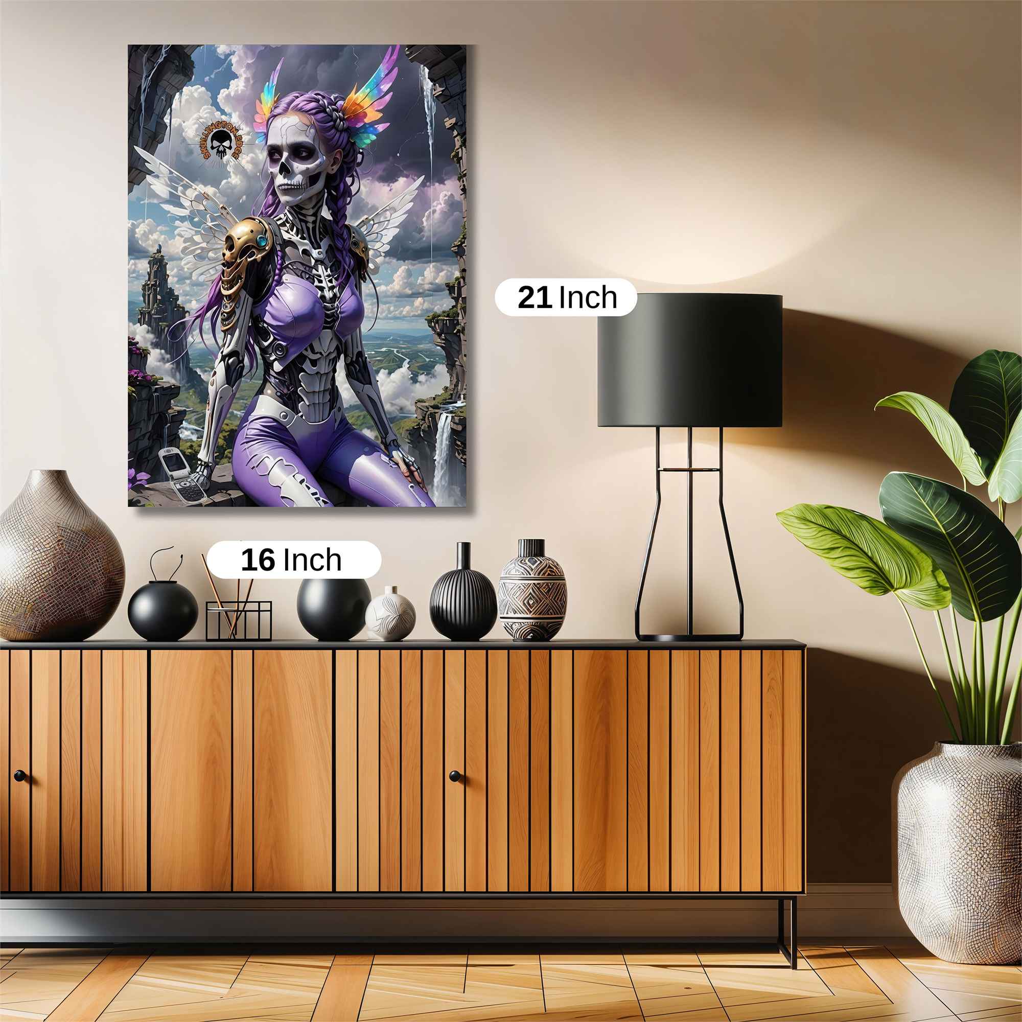 Cyber Enigma Safe Wall Magnetic / M