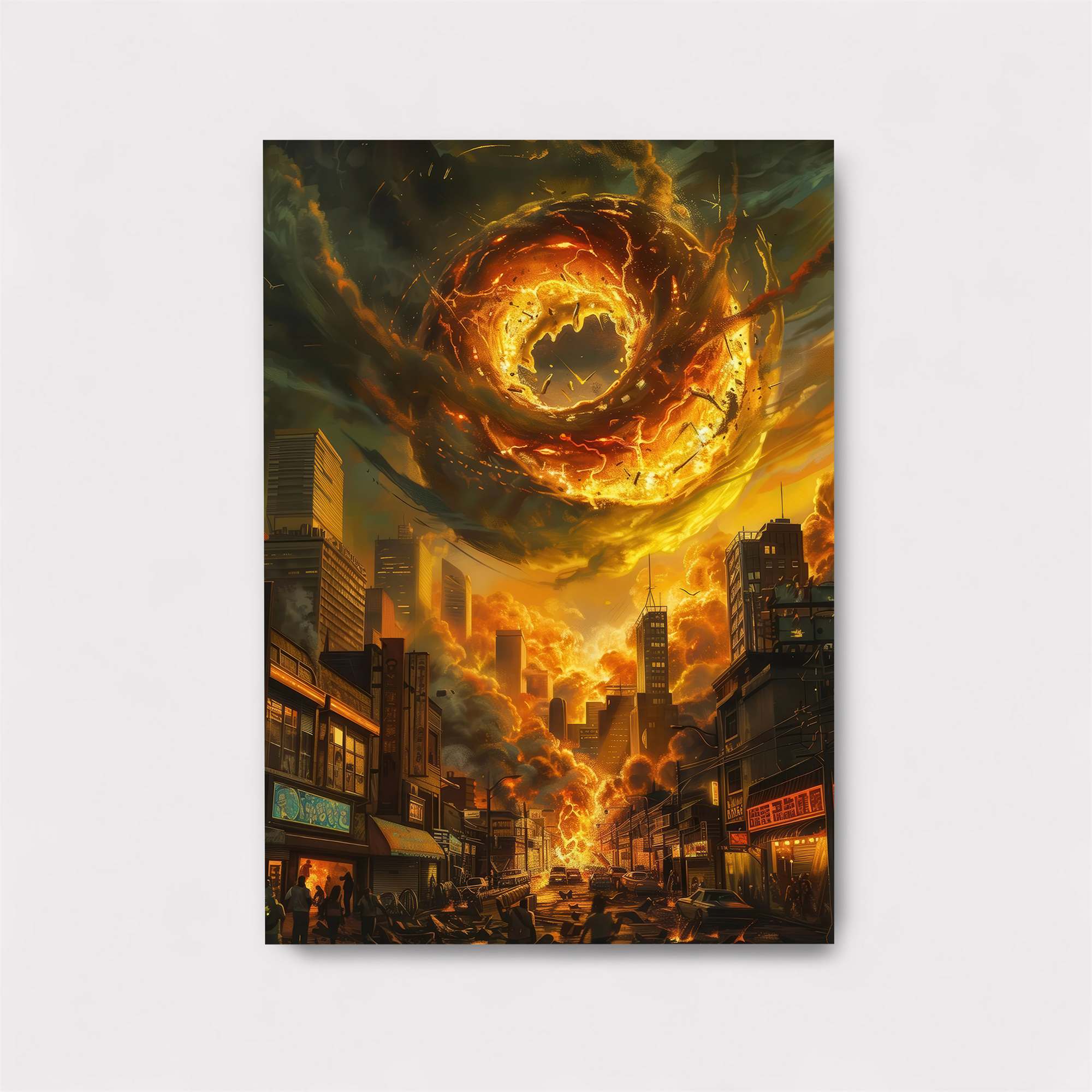 Doomsday Blaze Safe Wall Magnetic / M