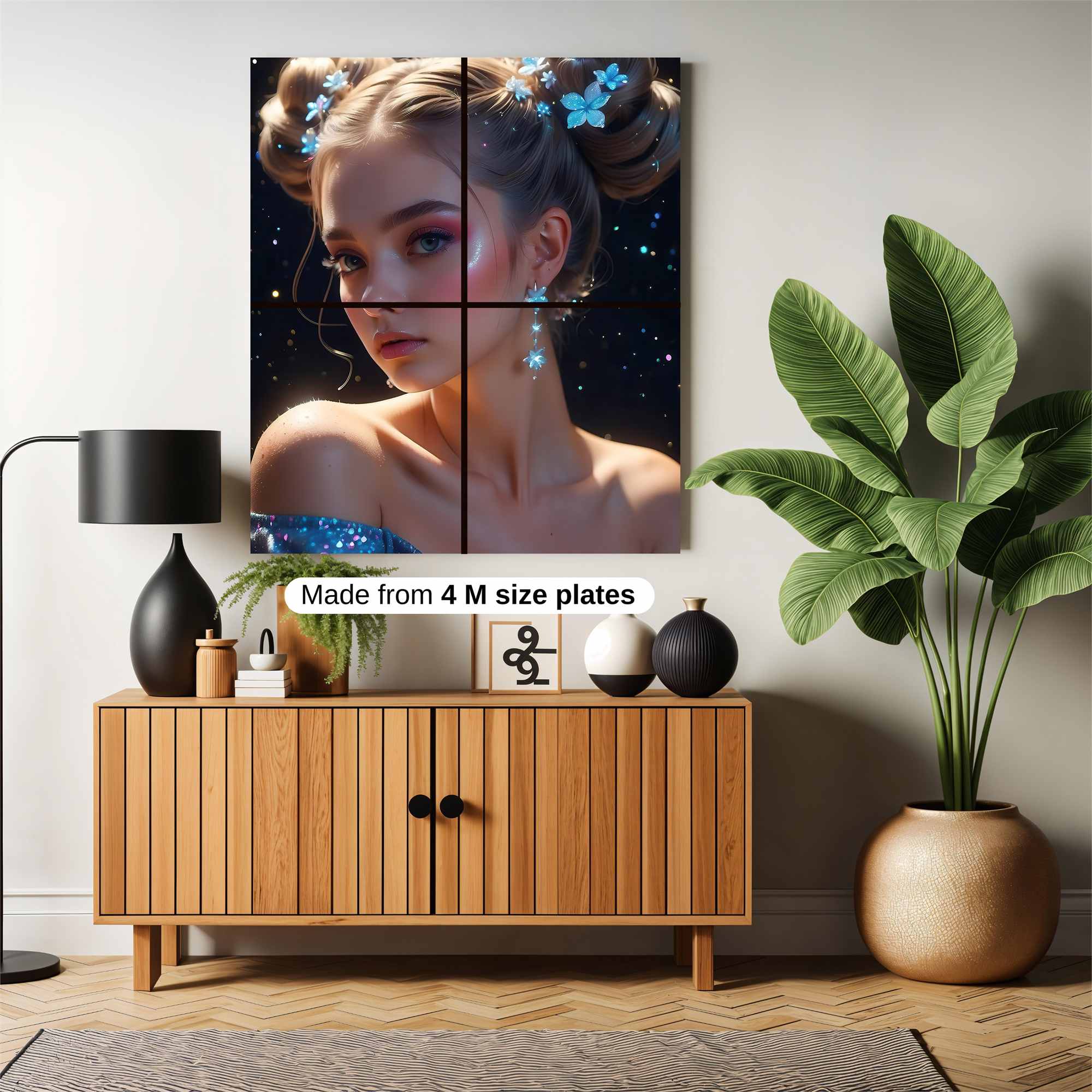 Stardust Elegance Safe Wall Magnetic / M